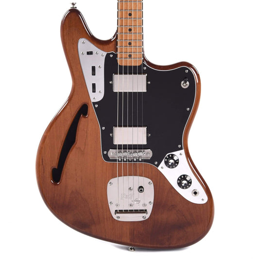 BilT S.S. Zaftig Dark Roasted Alder Body Natural Gloss w/Mastery & Fralin Humbuckers Electric Guitars / Semi-Hollow