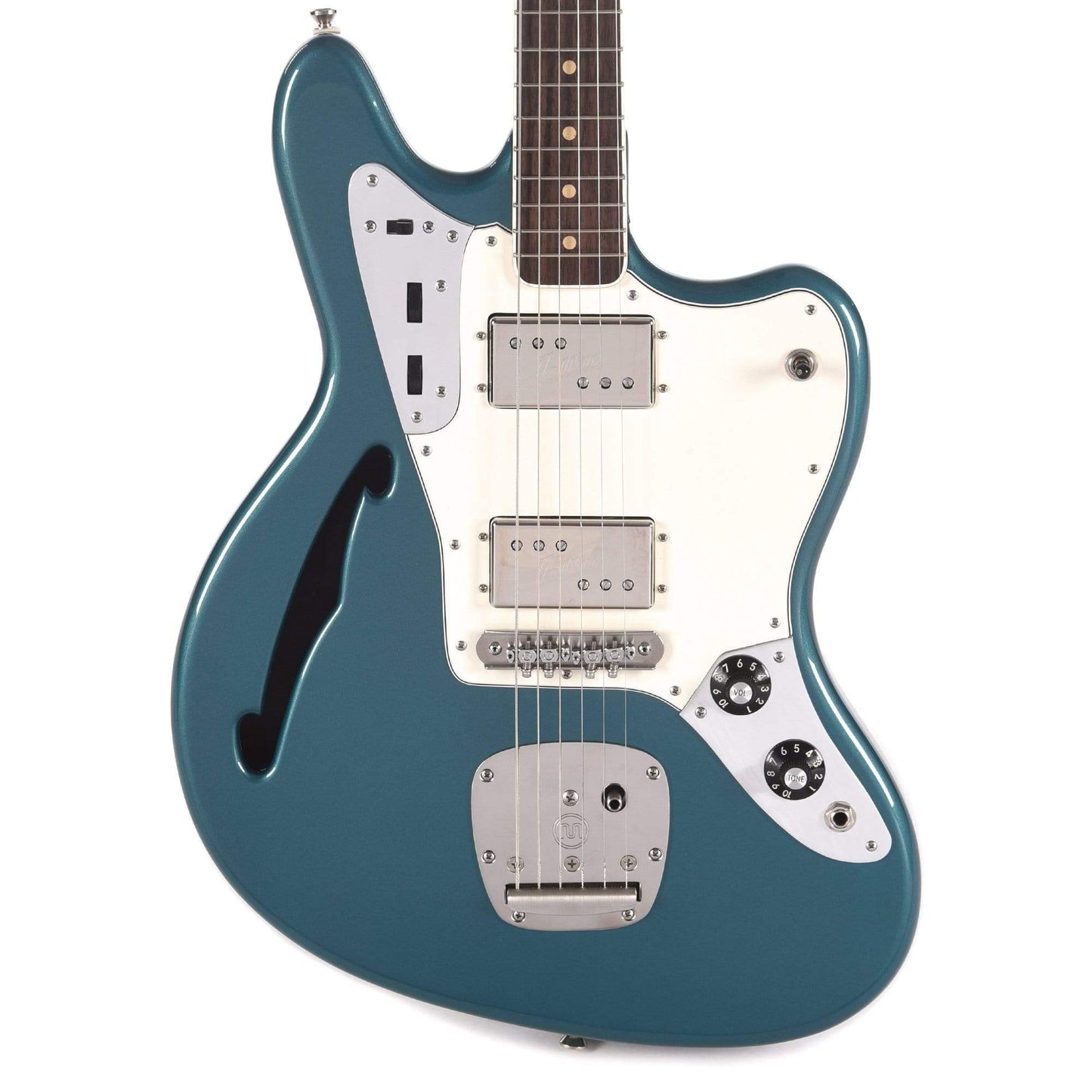 BilT S.S. Zaftig Ocean Turquoise Metallic w/Mastery, Lollar Regals Electric Guitars / Semi-Hollow