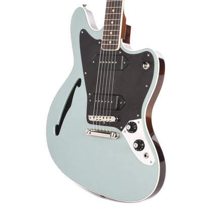 BilT S.S. Zaftig Roasted Alder Bound Maple Top Mossport Green Metallic w/Lollar Dogear P90s Electric Guitars / Semi-Hollow