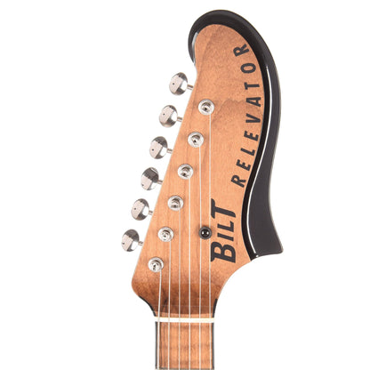 BilT Relevator LS Dark Roasted Alder Body Natural Gloss w/Mastery Vibrato/Bridge & Fralin Pickups Electric Guitars / Solid Body