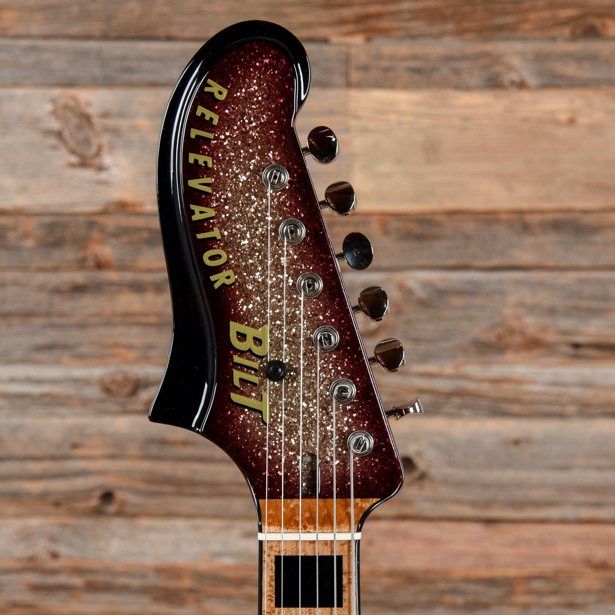 BilT Relevator LS Eggplant Sparkle  LEFTY Electric Guitars / Solid Body