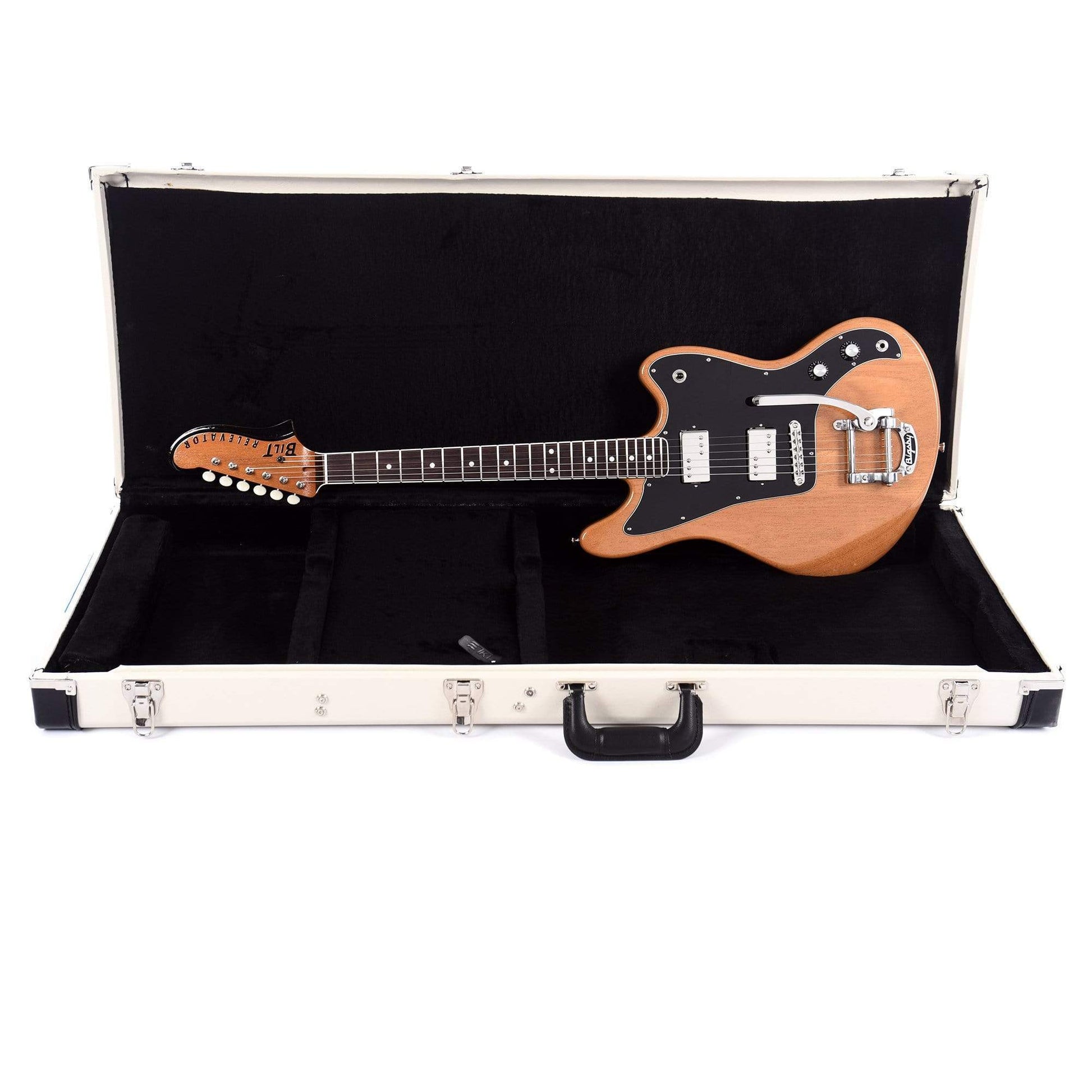 BilT Relevator LS Western Red Cedar w/Black Pickguard & Fralin P92 Pickups Electric Guitars / Solid Body