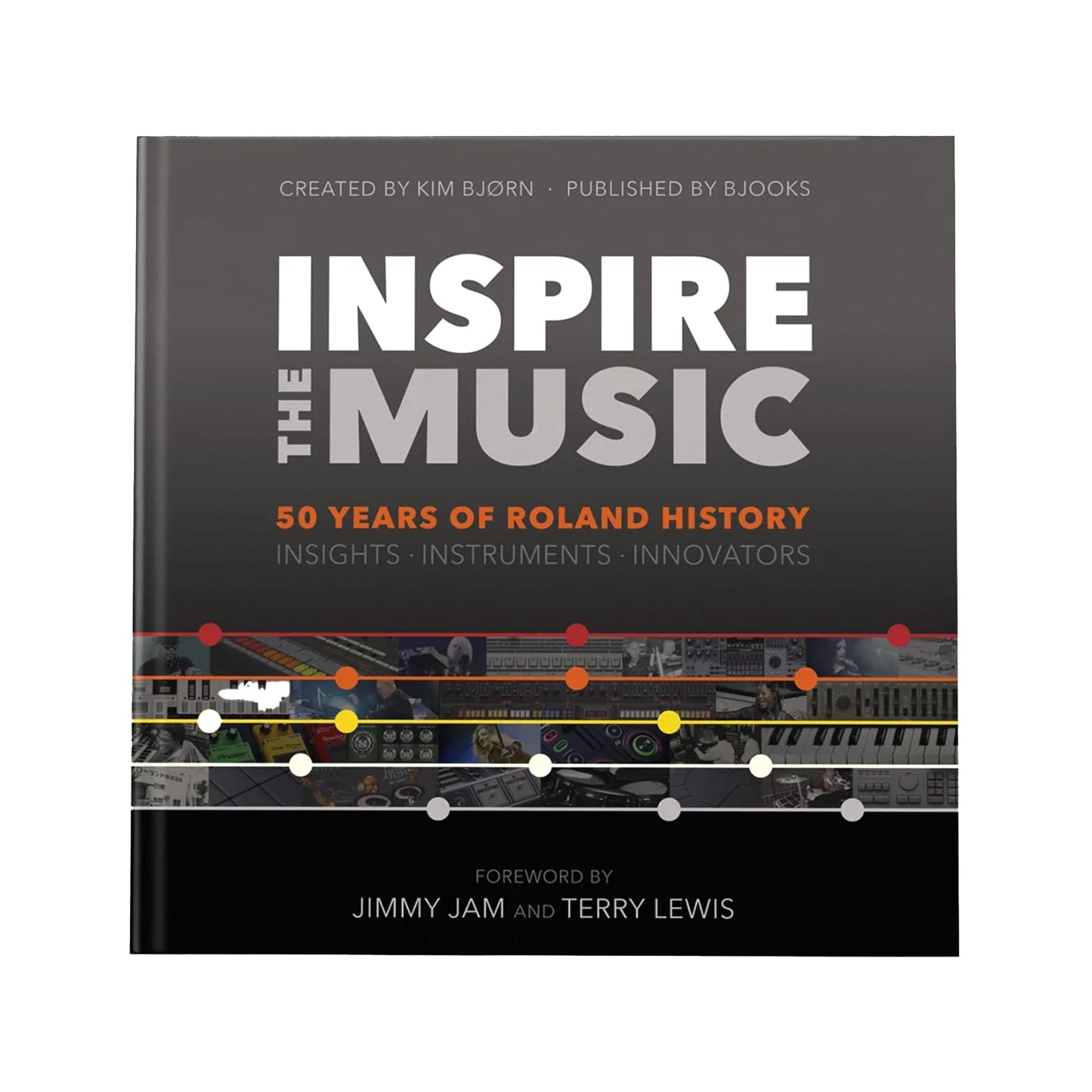 Inspire The Music - 50 Years of Roland History Book Accessories / Books and DVDs