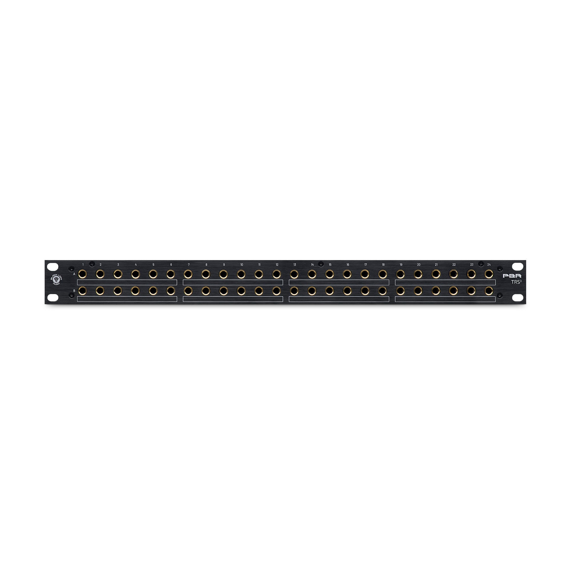 Black Lion Audio PBR TRS3 48-Point Gold-Plated TRS Patchbay w/ 3-way Switching Pro Audio / Patchbays