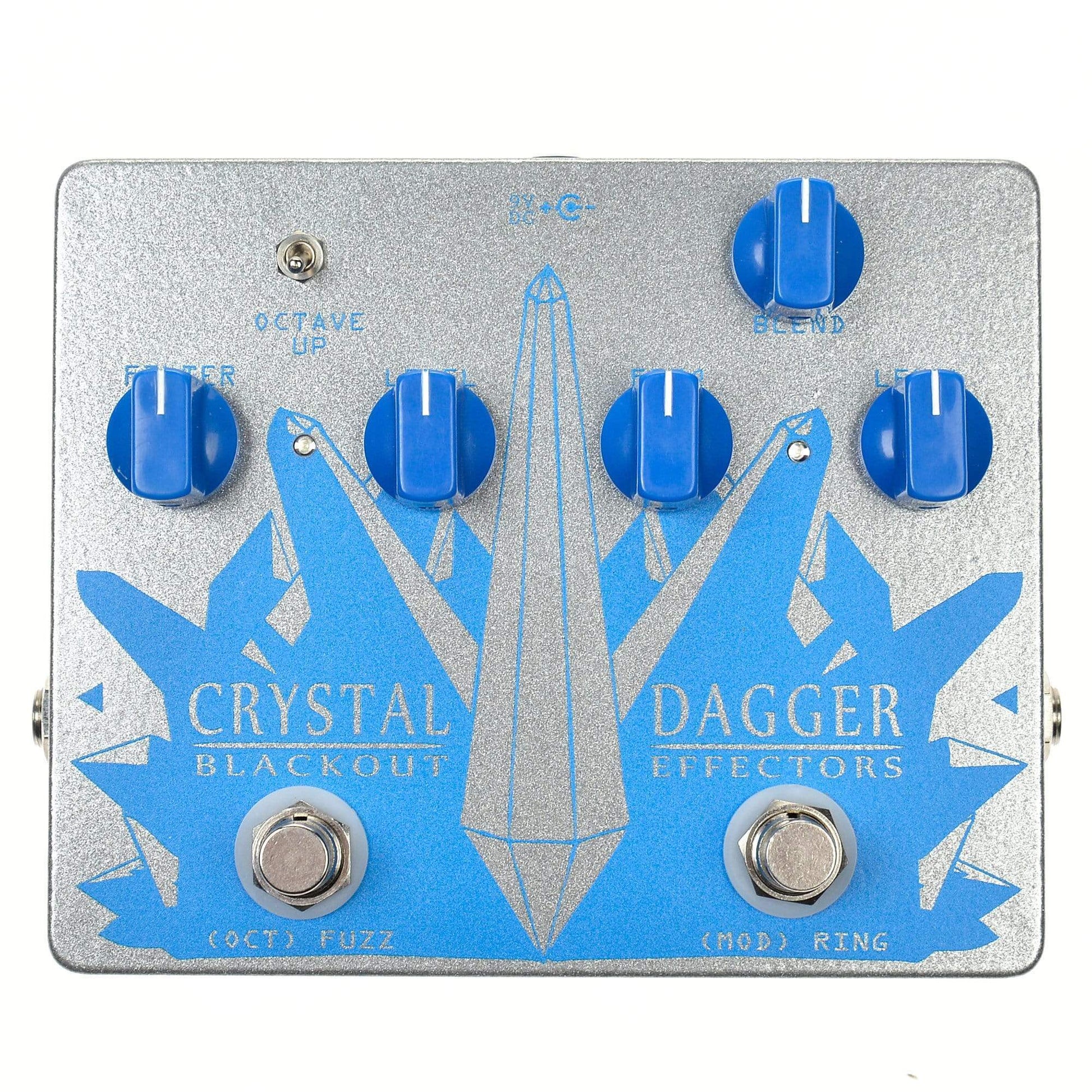Blackout Effectors Crystal Dagger Octave Fuzz, Ring Mod & Phaser Effects and Pedals / Fuzz