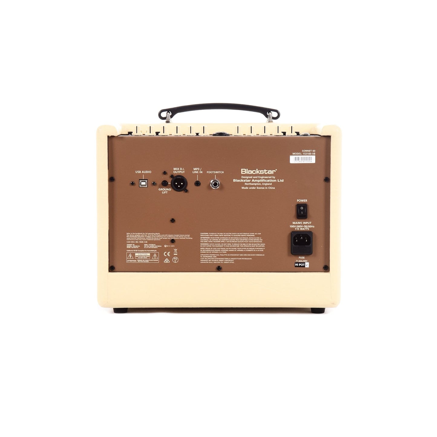 Blackstar Sonnet 60W Acoustic Amp Blonde Amps / Acoustic Amps