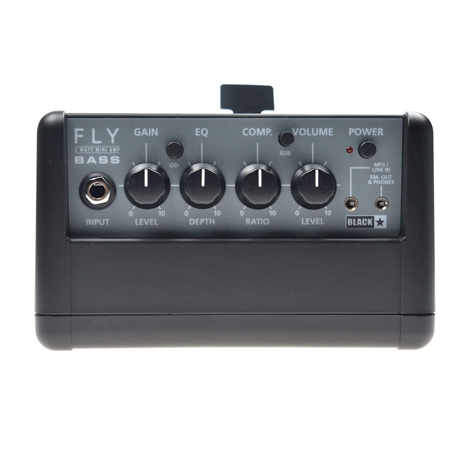 blackstar fly 3 pedals Blackstar FLY3BASS Mini Guitar Amplifier - 3W