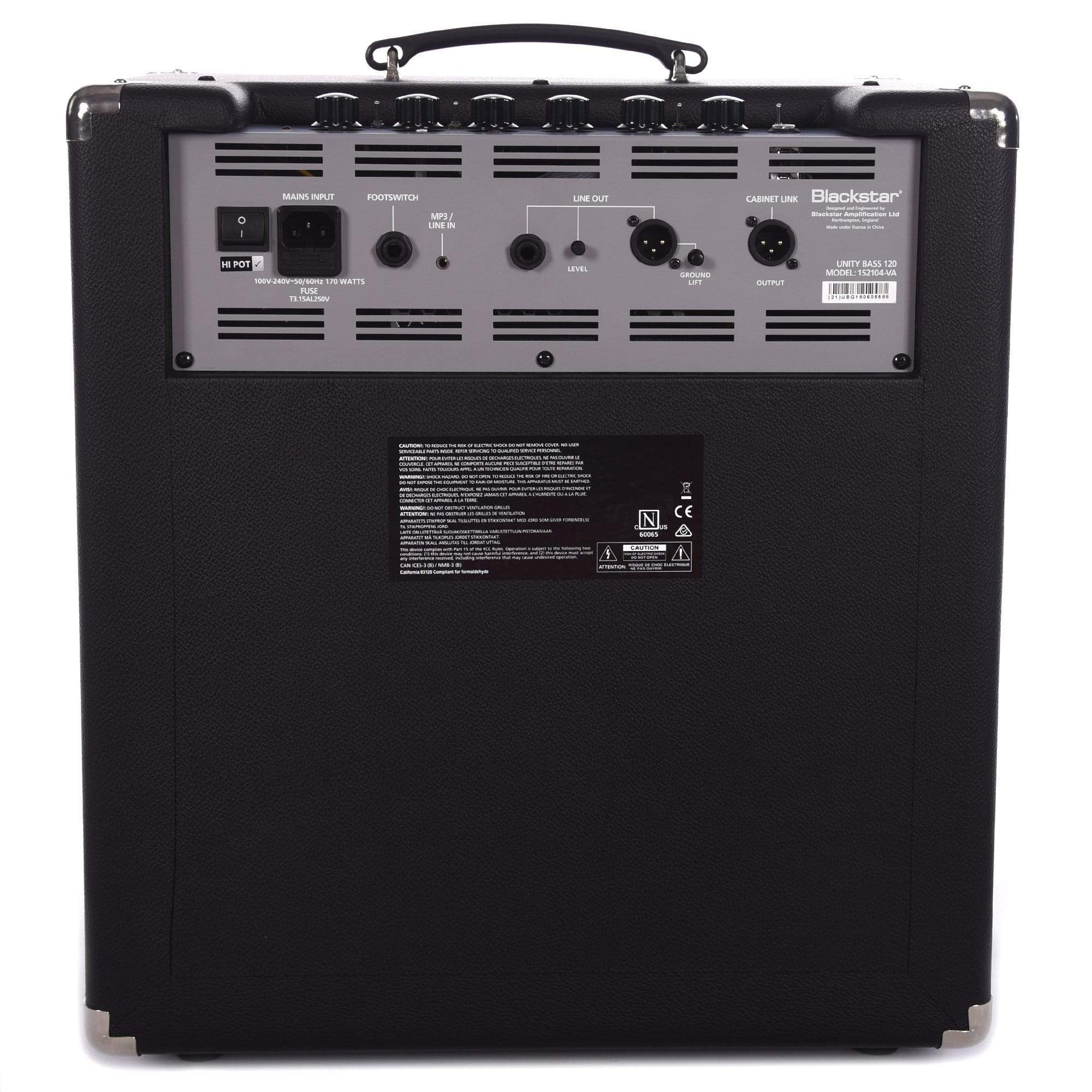 Blackstar Unity Bass 1x12 120 Watt Bass Combo Amps / Bass Combos