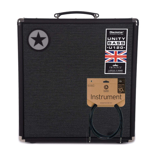 Blackstar Unity Bass 1x12 120 Watt Bass Combo Cable Bundle Amps / Bass Combos
