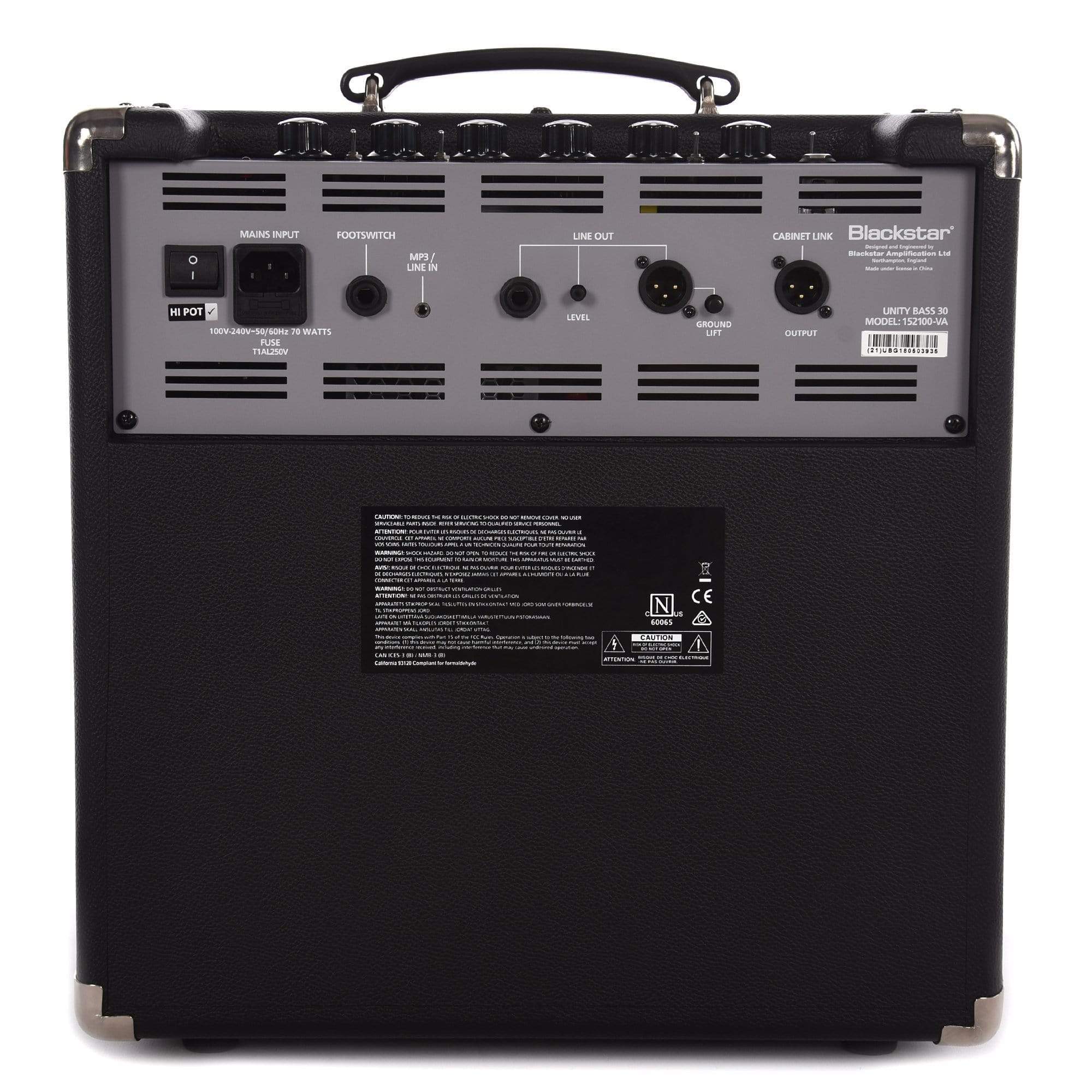 Blackstar Unity Bass 1x8 30 Watt Bass Combo Amps / Bass Combos