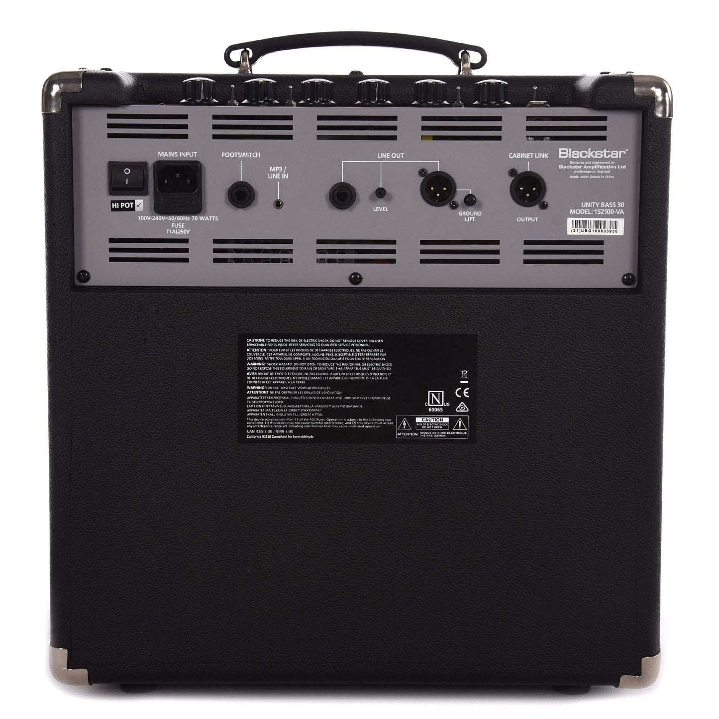 Blackstar Unity Bass 1x8 30 Watt Bass Combo Amps / Bass Combos