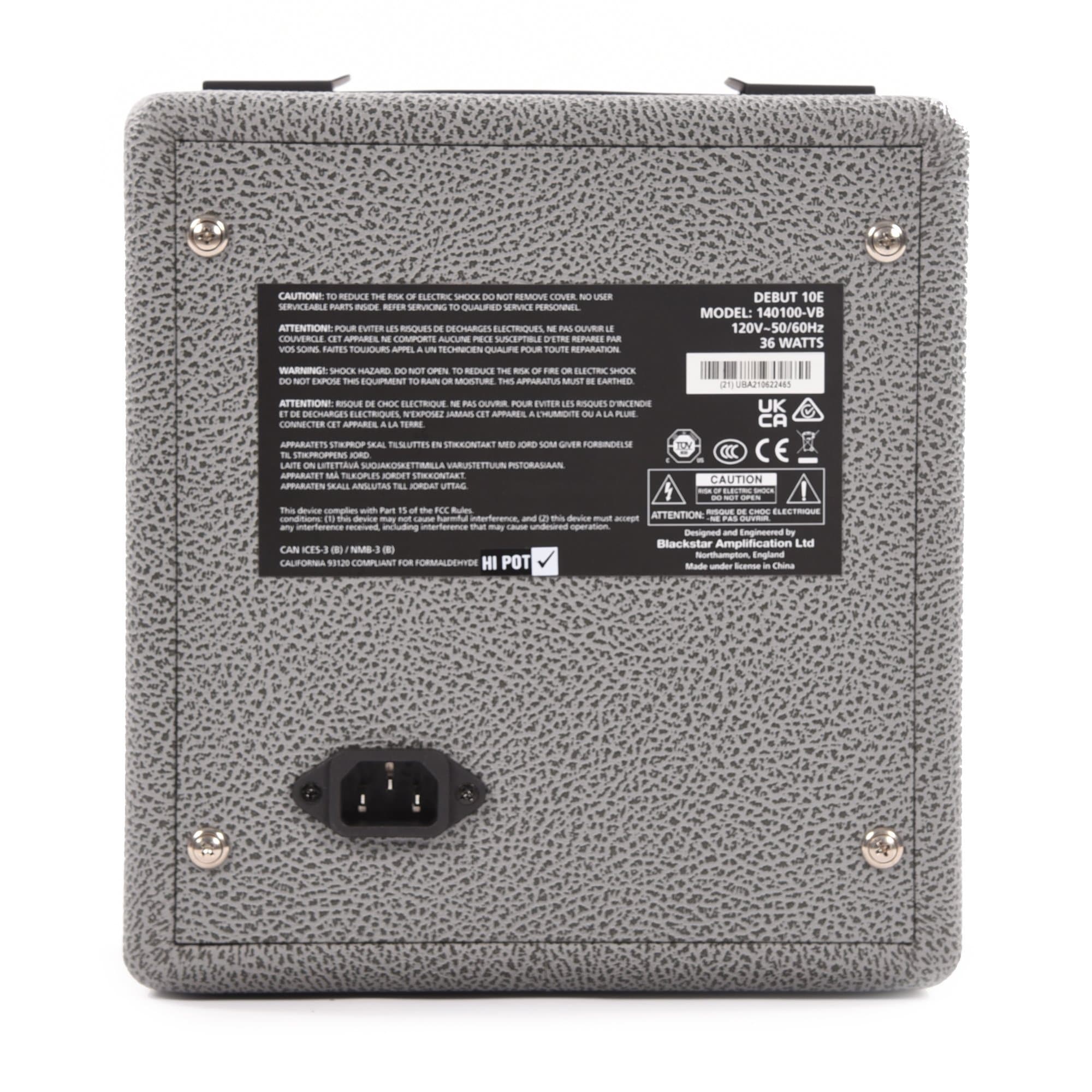 Blackstar Debut 10E Practice Amp 10w Bronco Grey Amps / Guitar Combos