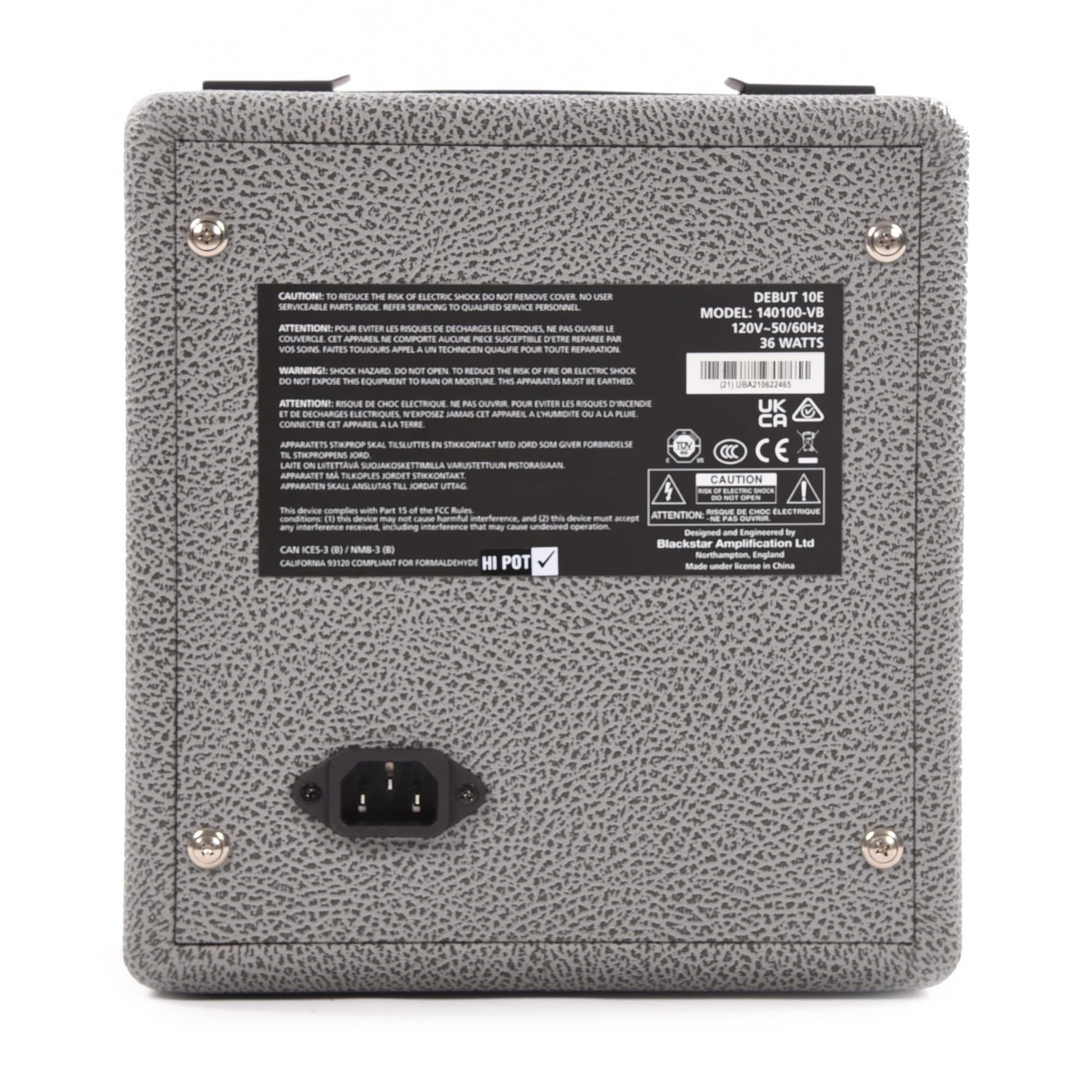 Blackstar Debut 10E Practice Amp 10w Bronco Grey Amps / Guitar Combos