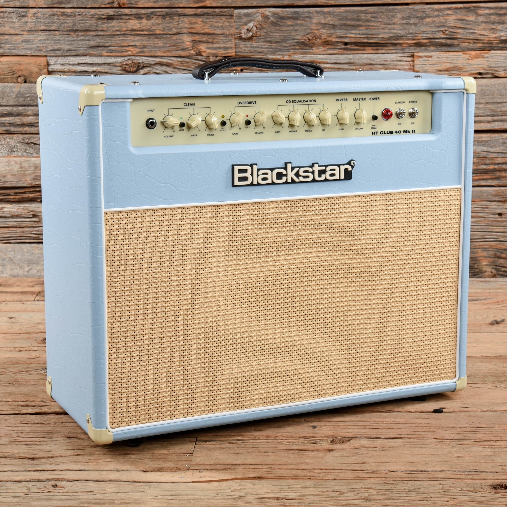 Blackstar HT Club 40 Mark II 40-watt 1x12" Tube Combo Amp Black and Blue Amps / Guitar Combos