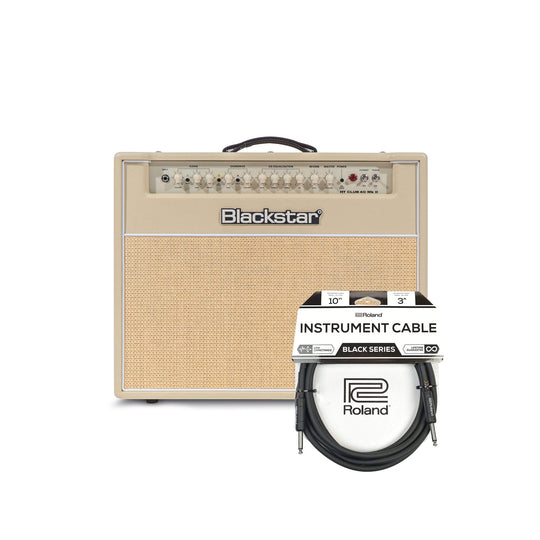 Blackstar HT Club 40 MkII 1x12 40W Combo Blonde and (1) Cable Bundle Amps / Guitar Combos