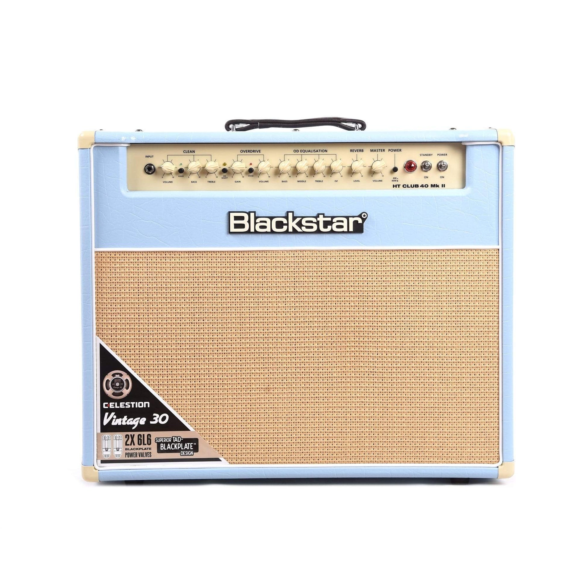 Blackstar HT Club 40 MkII Black and Blue Edition 1x12 40W Combo Amps / Guitar Combos