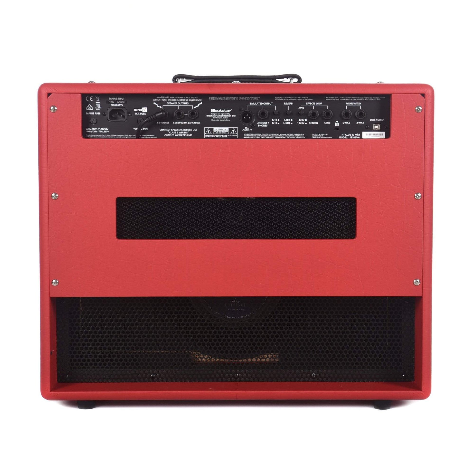 Blackstar HT Club 40 MkII Kentucky Special 1x12 40w Combo w/Eminence Screaming Eagle Amps / Guitar Combos