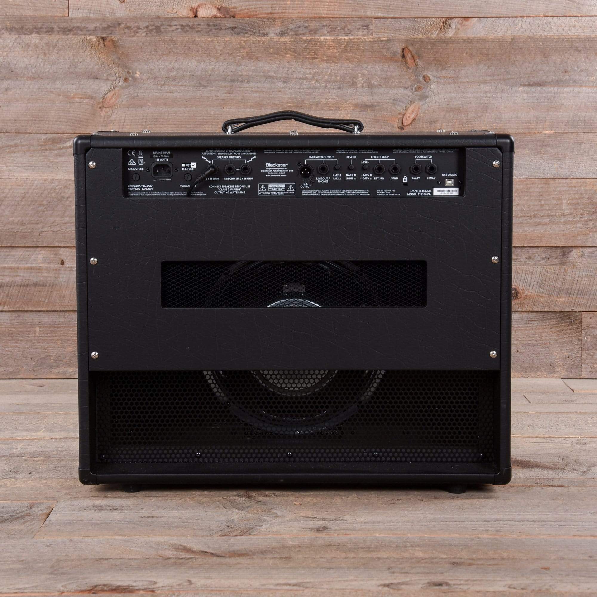 Blackstar HT Venue Series Club 40 MKII 1x12 Combo 40w w/Celestion 70/80 Speaker Amps / Guitar Combos