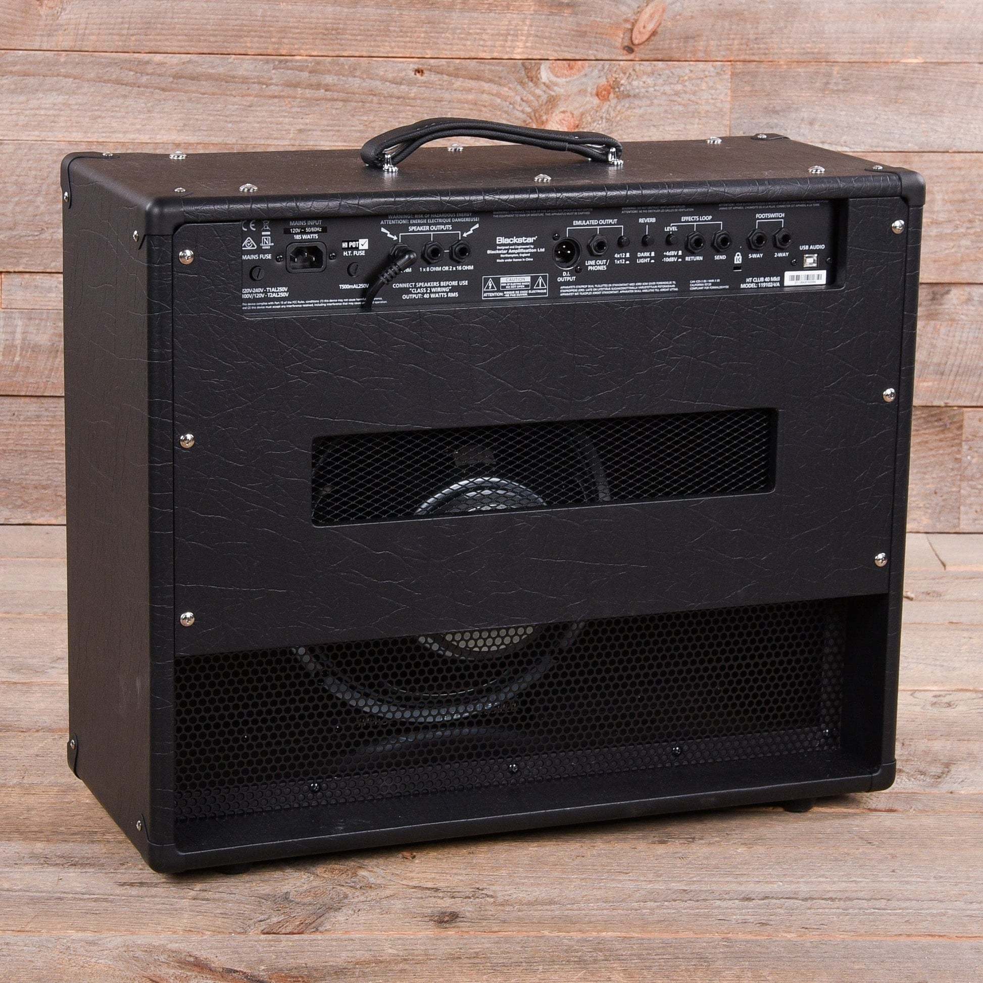 Blackstar HT Venue Series Club 40 MKII 1x12 Combo 40w w/Celestion 70/80 Speaker Amps / Guitar Combos