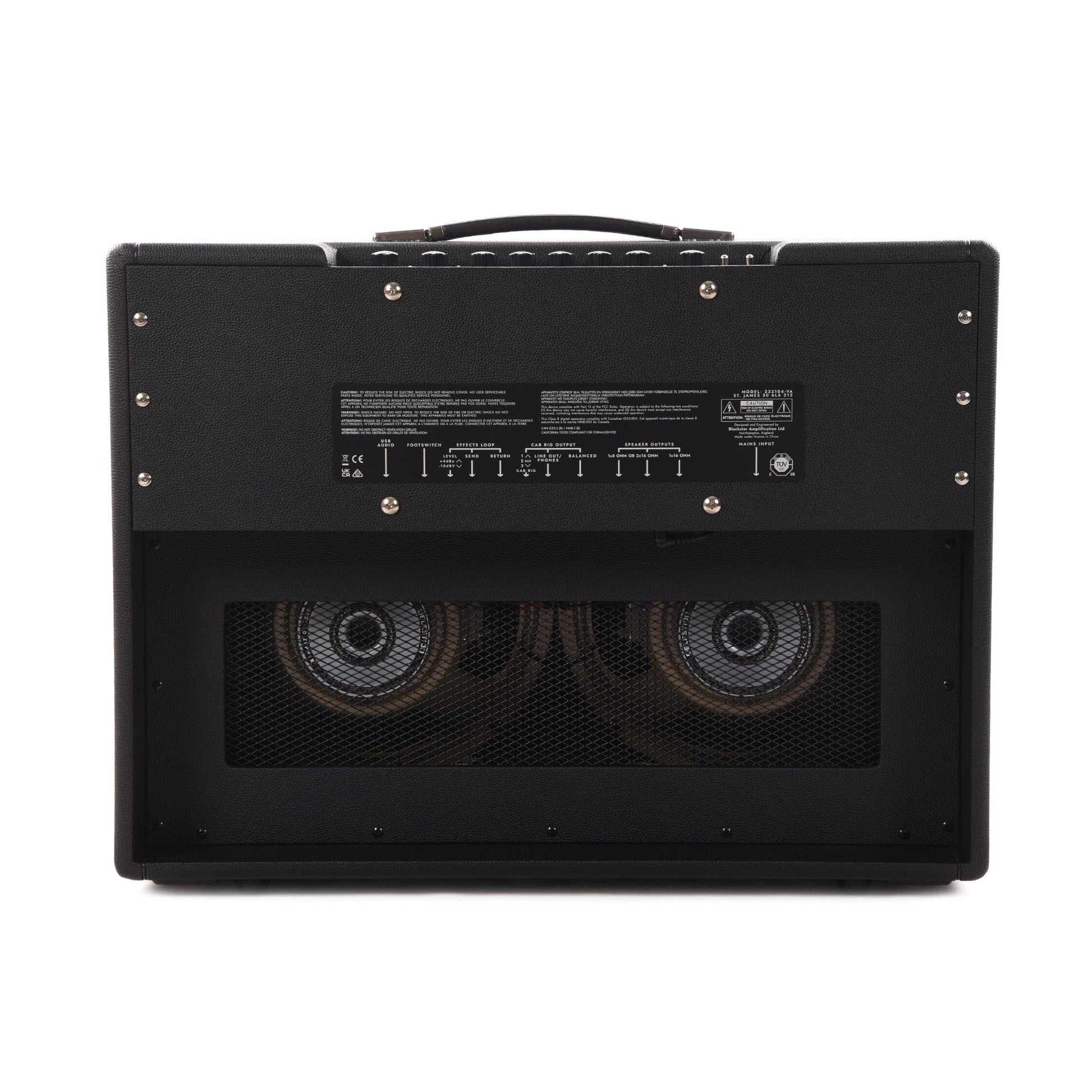 Blackstar St. James 50w 6L6 2x12 Combo Amps / Guitar Combos