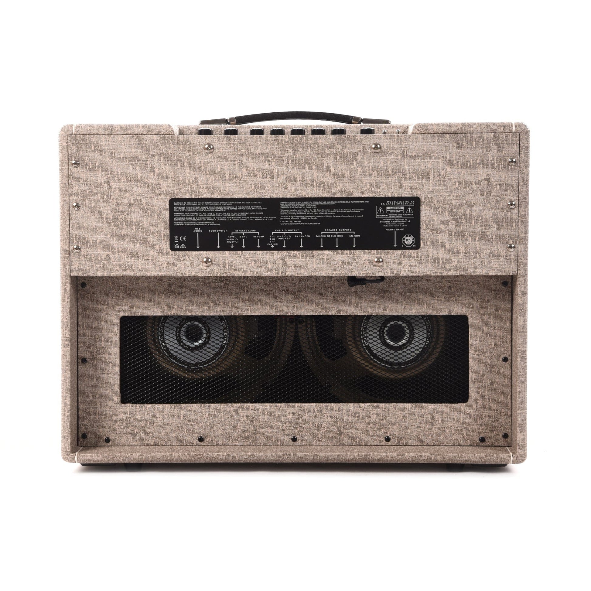 Blackstar St. James 50w EL34 2x12 Combo Amps / Guitar Combos