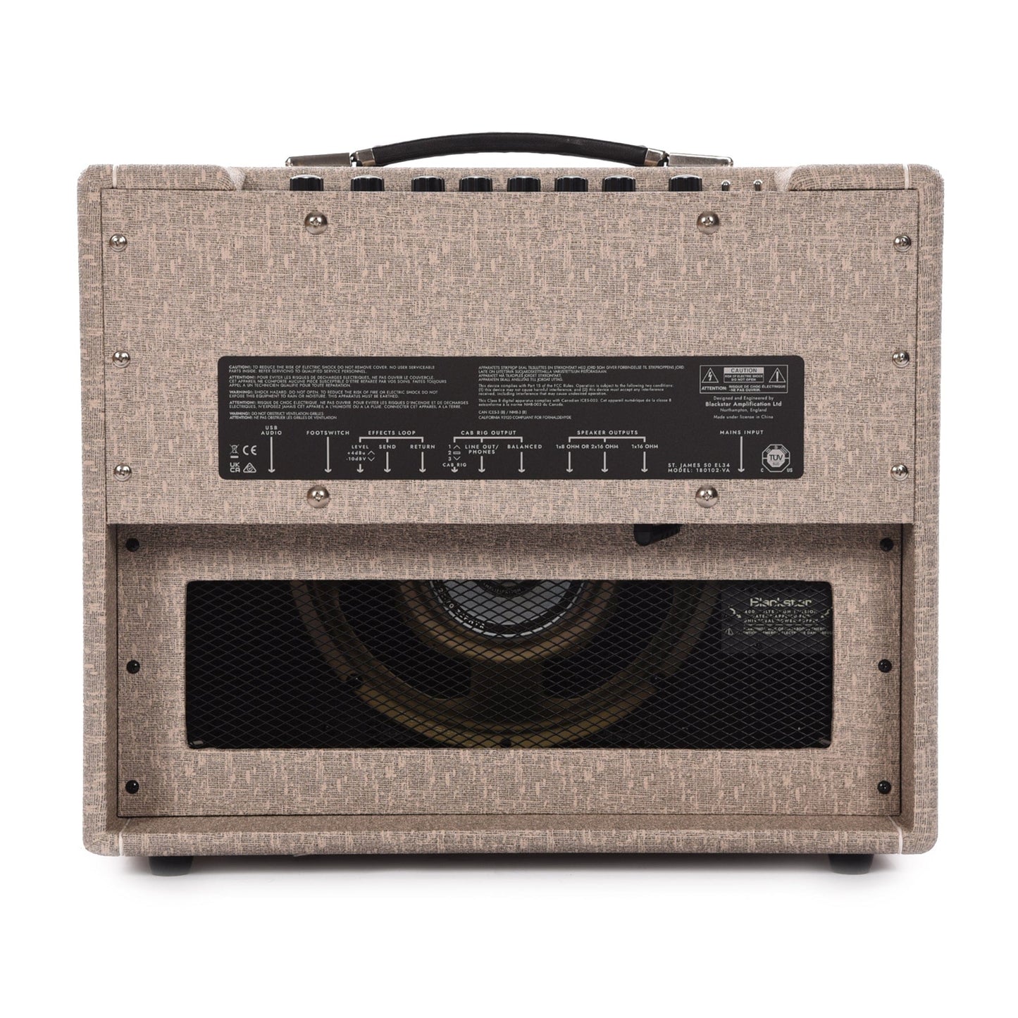 Blackstar St. James 50W EL34 Tube Amplifier Combo W/Cab Rig Fawn Amps / Guitar Combos