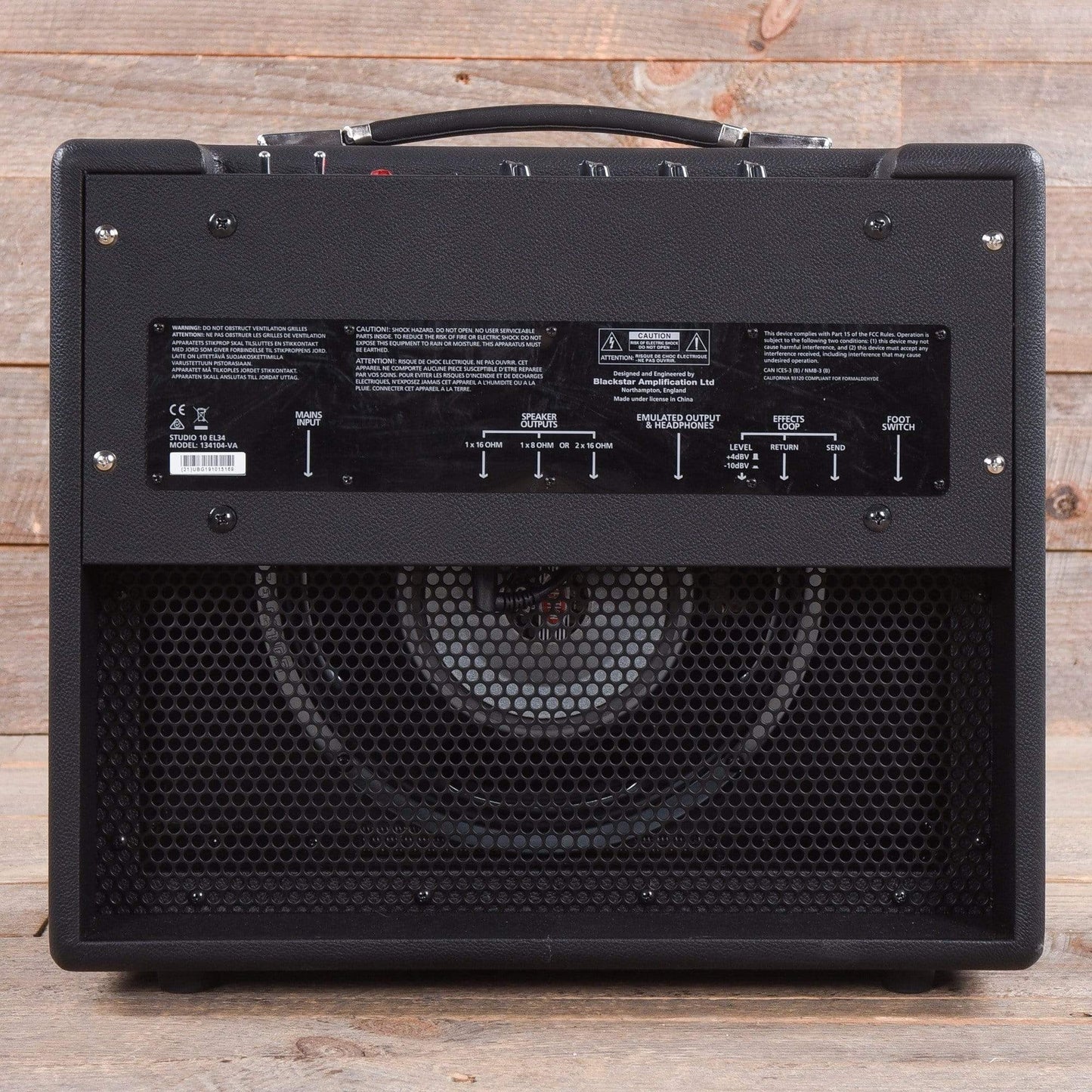 Blackstar Studio 10 EL34 Combo Amplifier Amps / Guitar Combos