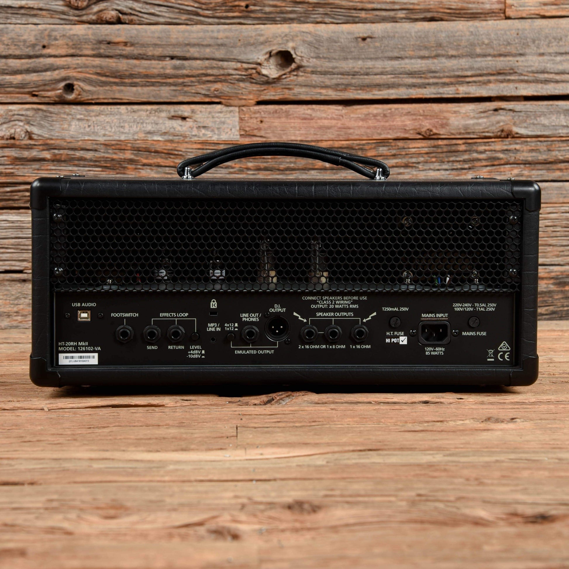 Blackstar HT-20RH MKII 2-Channel 20-Watt Guitar Amp Head Amps / Guitar Heads