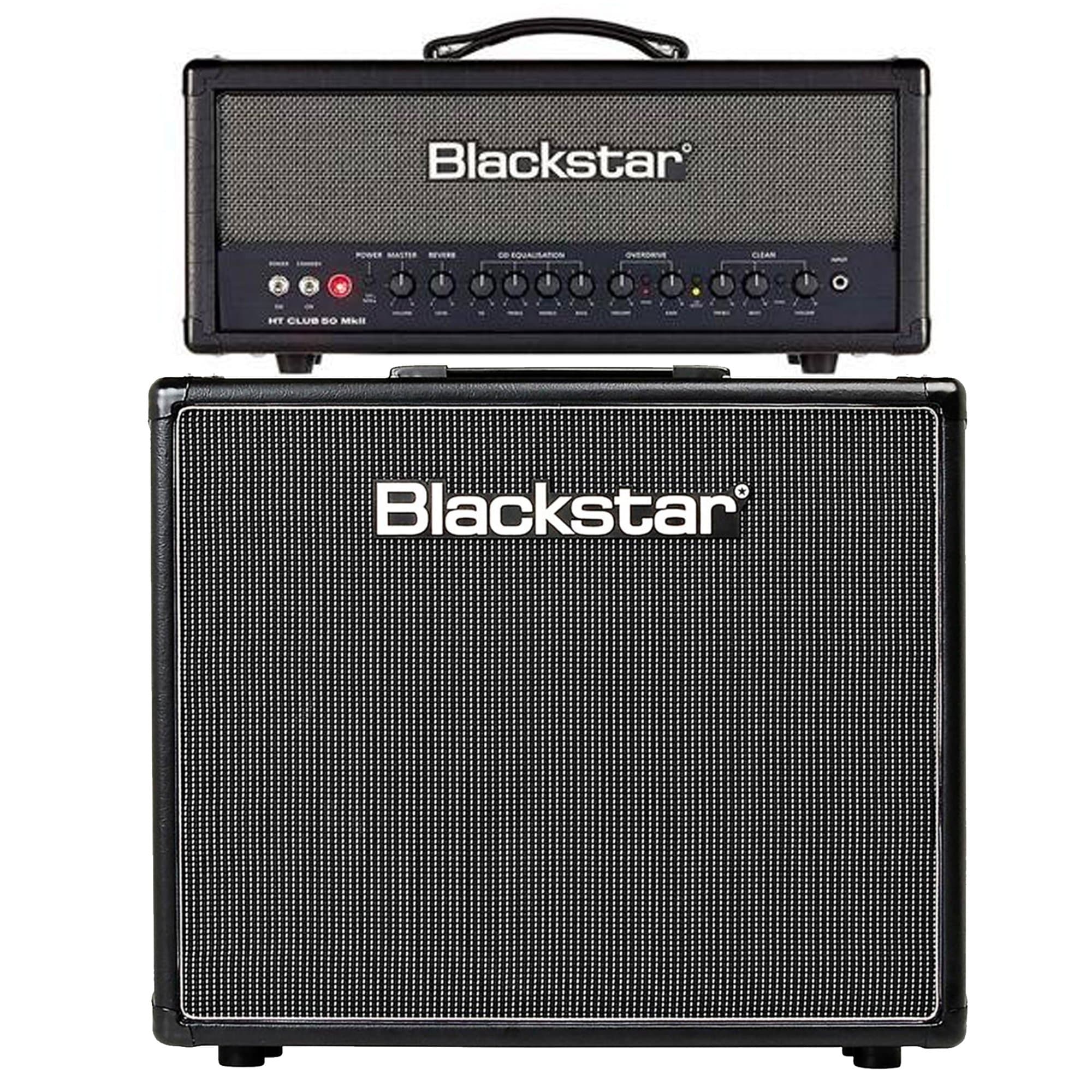 Blackstar HT Venue Series Club 50 MKII 50w Head Bundle w/ Blackstar HT Venue Series 1x12 Speaker Cabinet 16 ohms 80w Amps / Guitar Heads