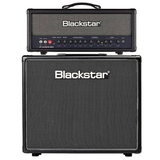 Blackstar HT Venue Series Club 50 MKII 50w Head Bundle w/ Blackstar HT Venue Series 1x12 Speaker Cabinet 16 ohms 80w Amps / Guitar Heads
