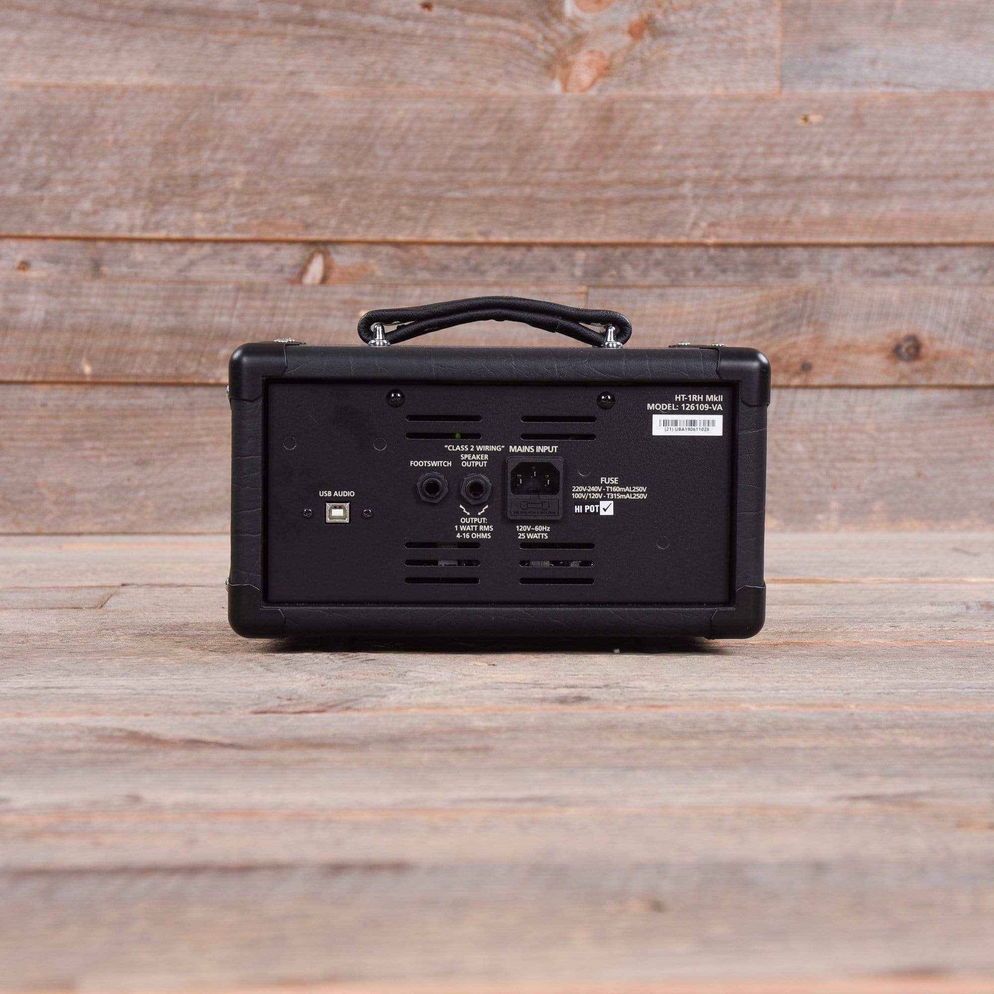 Blackstar HT1RH MKII 1 Watt Tube Head w/Reverb Amps / Guitar Heads