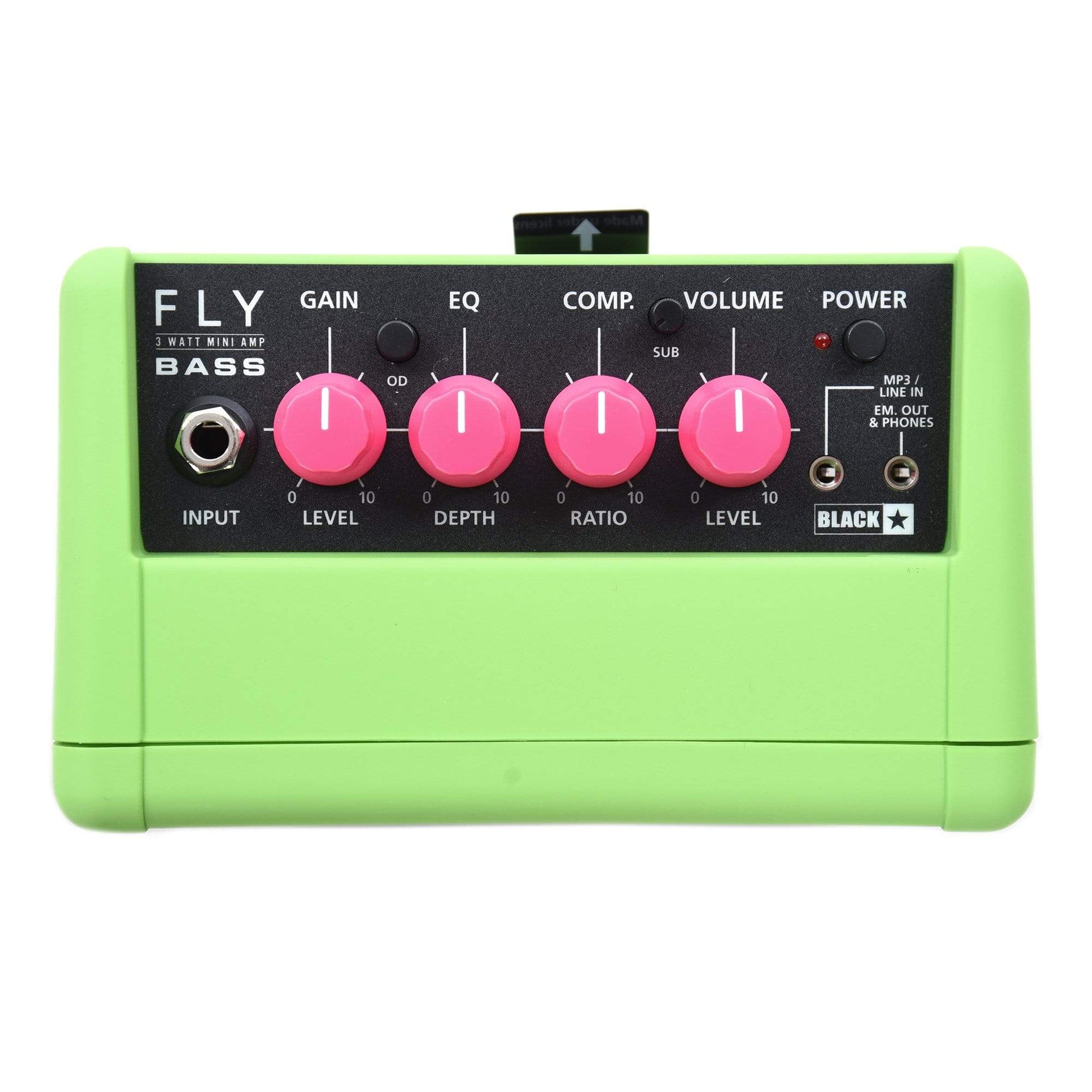 Blackstar Fly 3 Mini Bass Amp Neon Green Amps / Small Amps