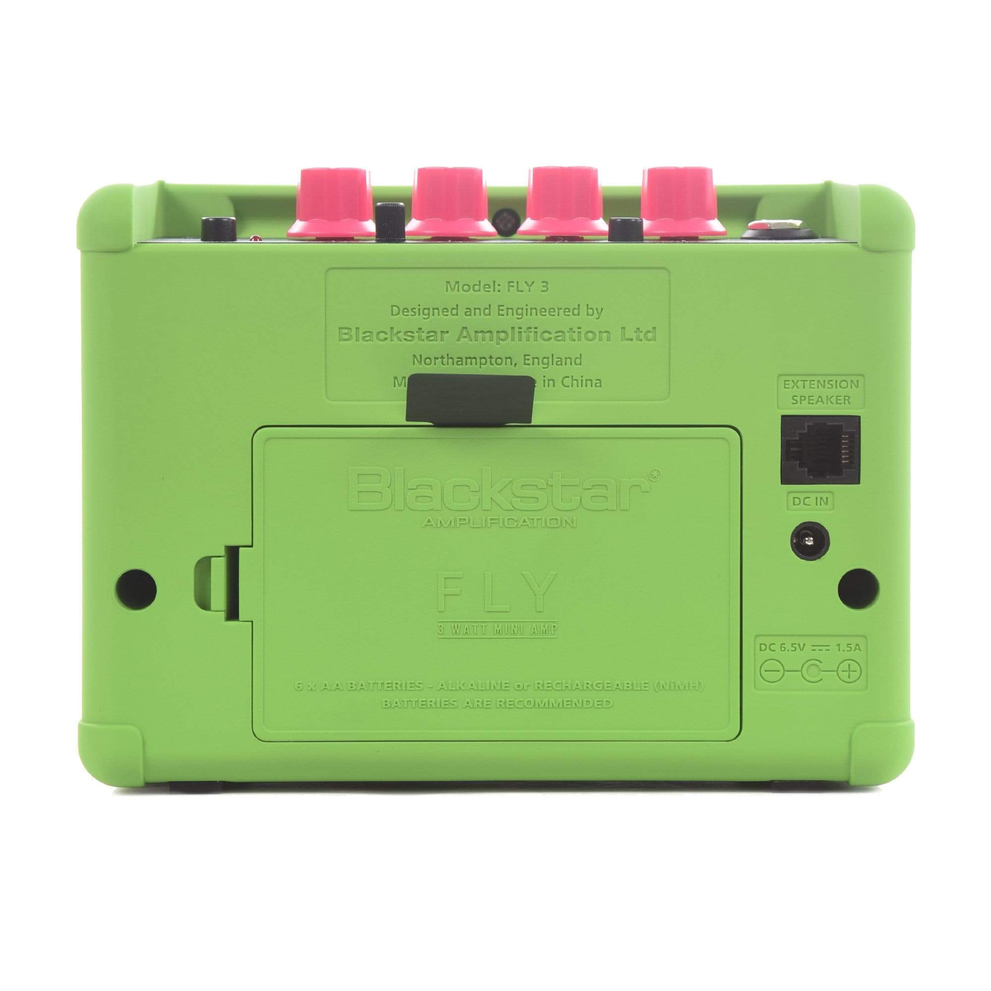Blackstar Limited FLY3 Neon Green Battery Powered Amp Amps / Small Amps