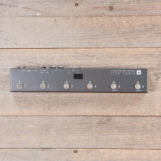 Blackstar Live Logic 6 Button Midi Foot Controller Effects and Pedals / Controllers, Volume and Expression
