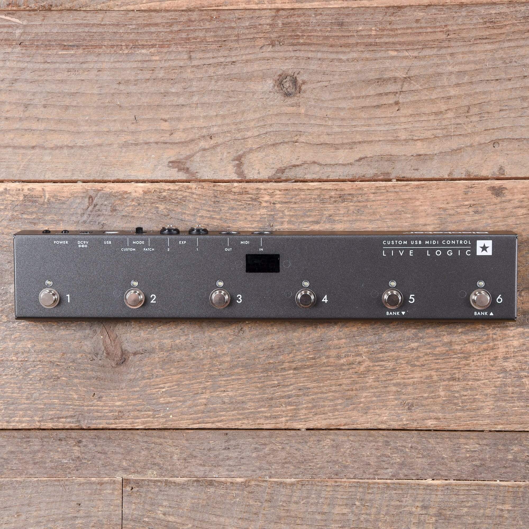 Blackstar Live Logic 6 Button Midi Foot Controller – Chicago Music