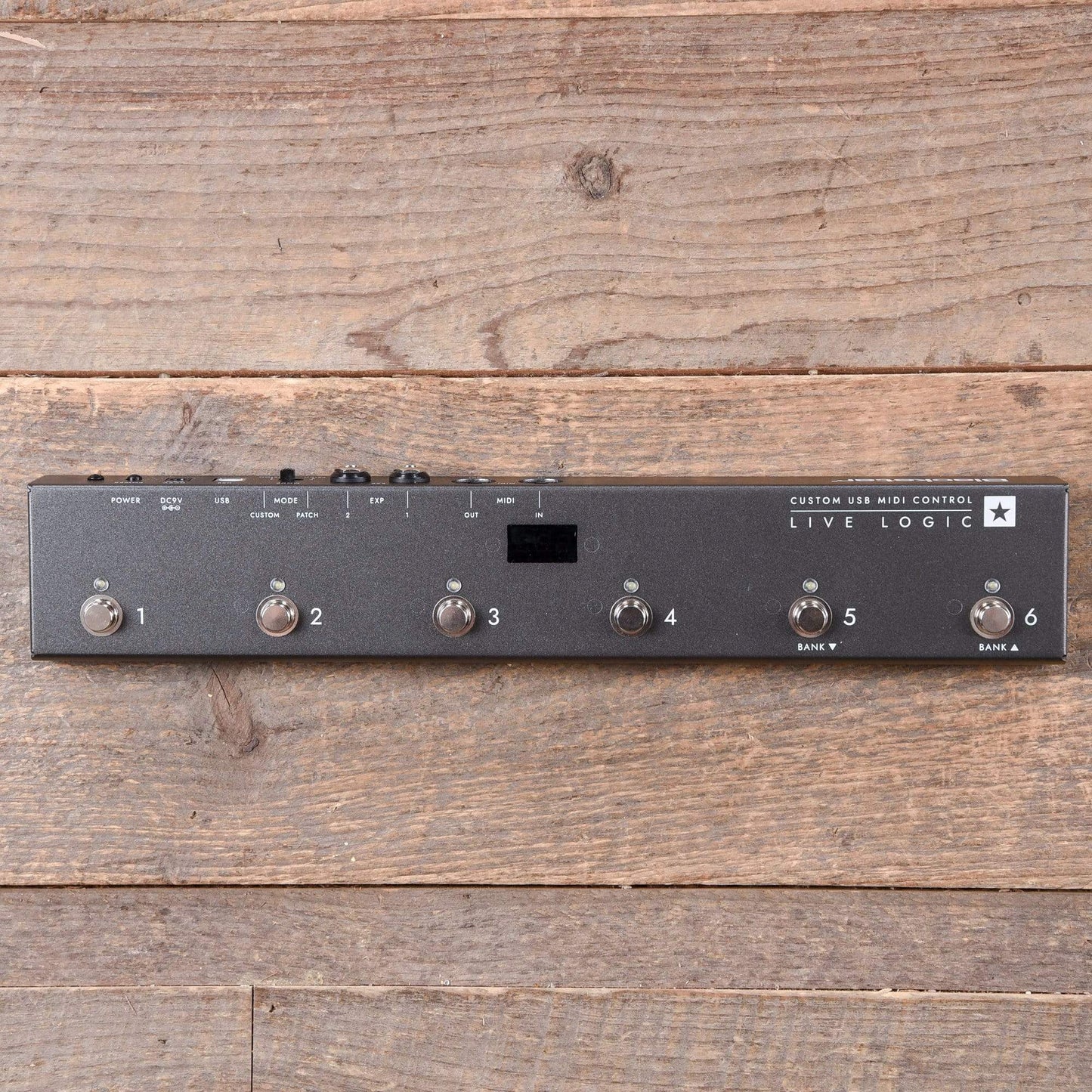 Blackstar Live Logic 6 Button Midi Foot Controller Effects and Pedals / Controllers, Volume and Expression