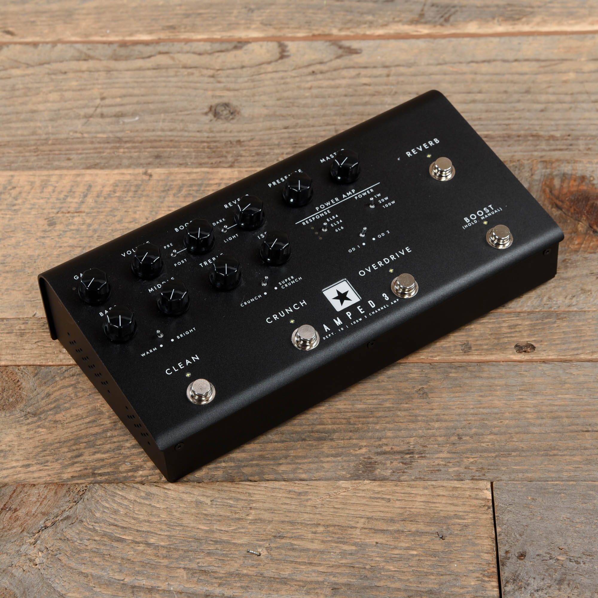 Blackstar AMPED 3 100W Amp Pedal Effects and Pedals / Preamps