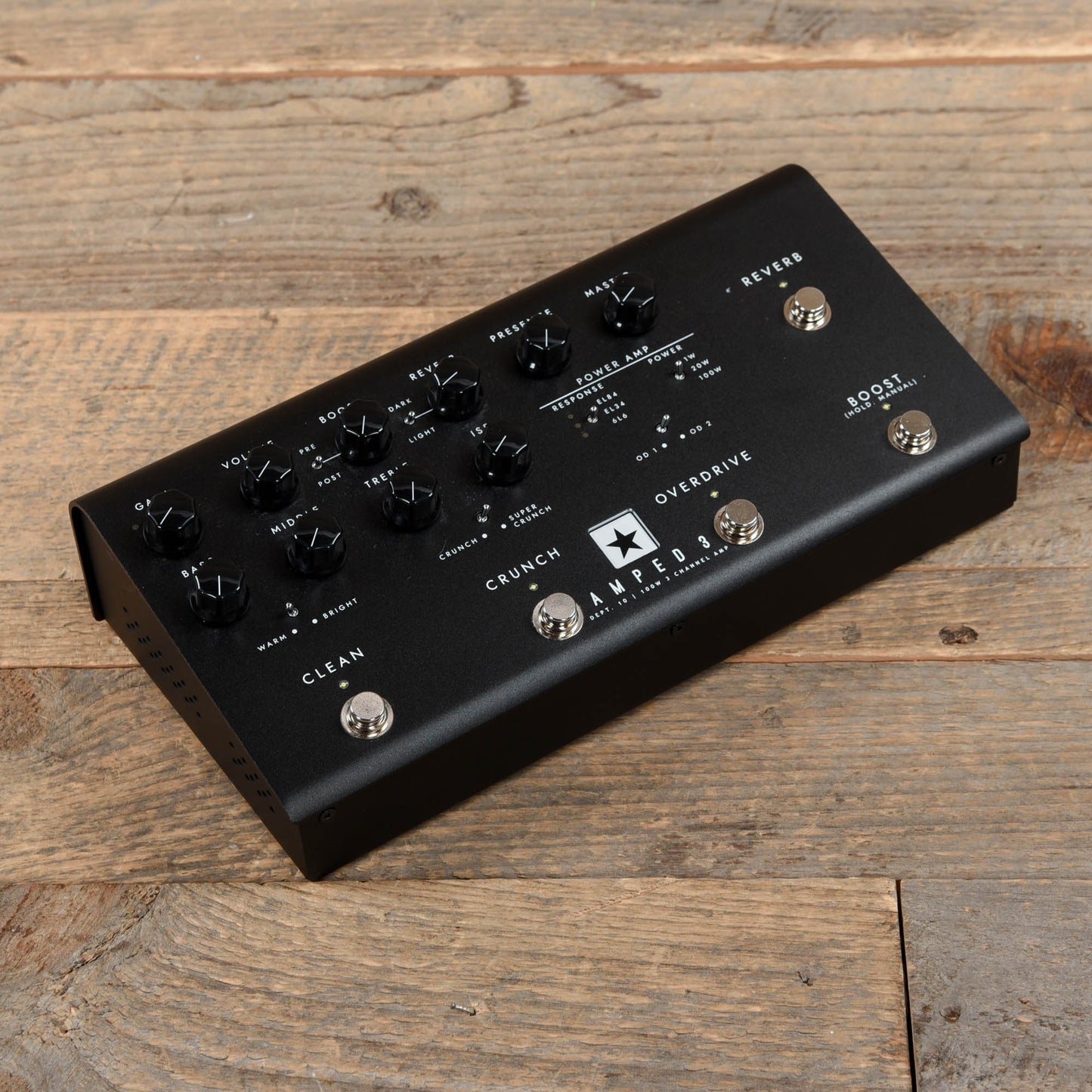 Blackstar AMPED 3 100W Amp Pedal Effects and Pedals / Preamps