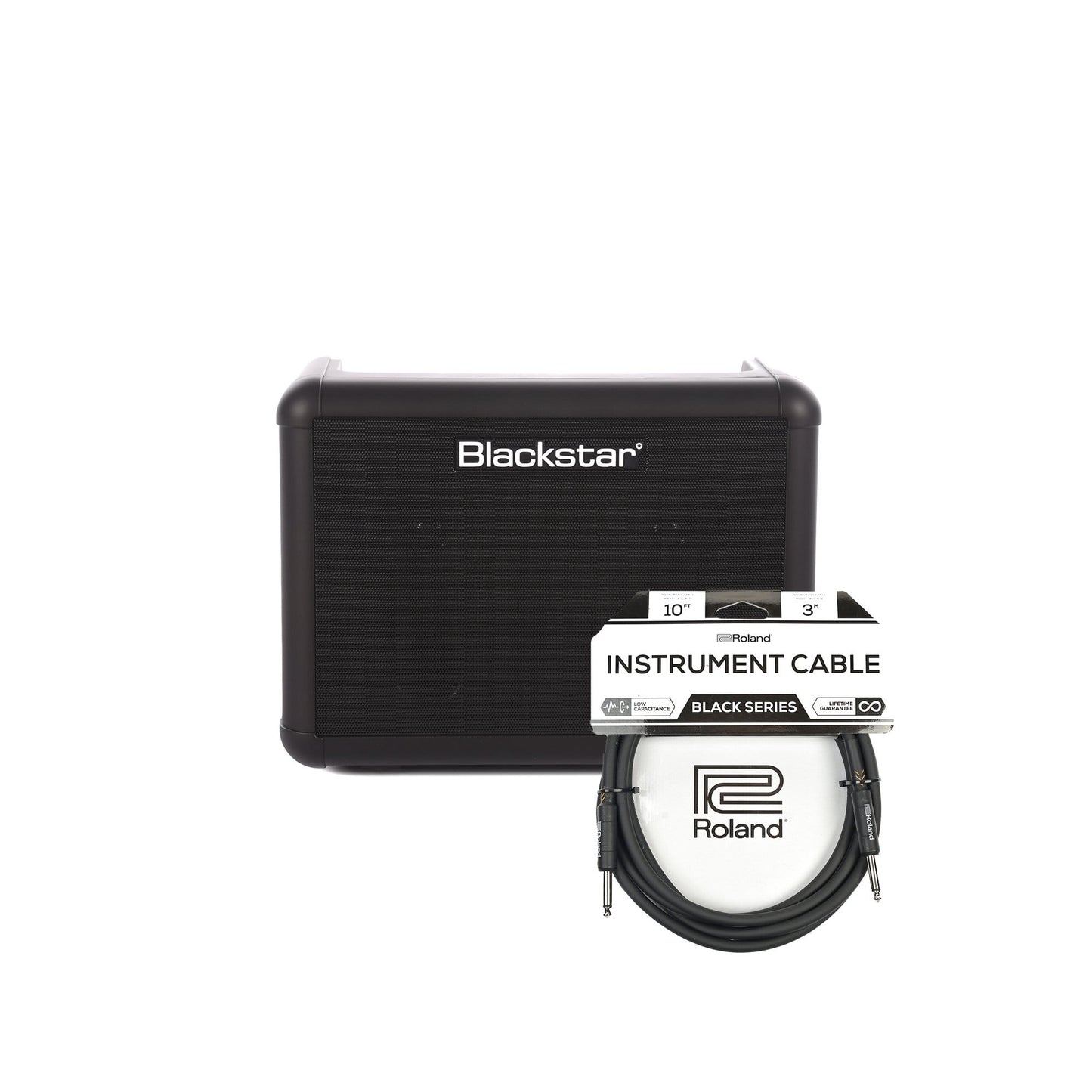 Blackstar 12W Battery Powered Guitar Amp w/Bluetooth Cable Bundle Home Audio / Speakers / Wireless Speakers