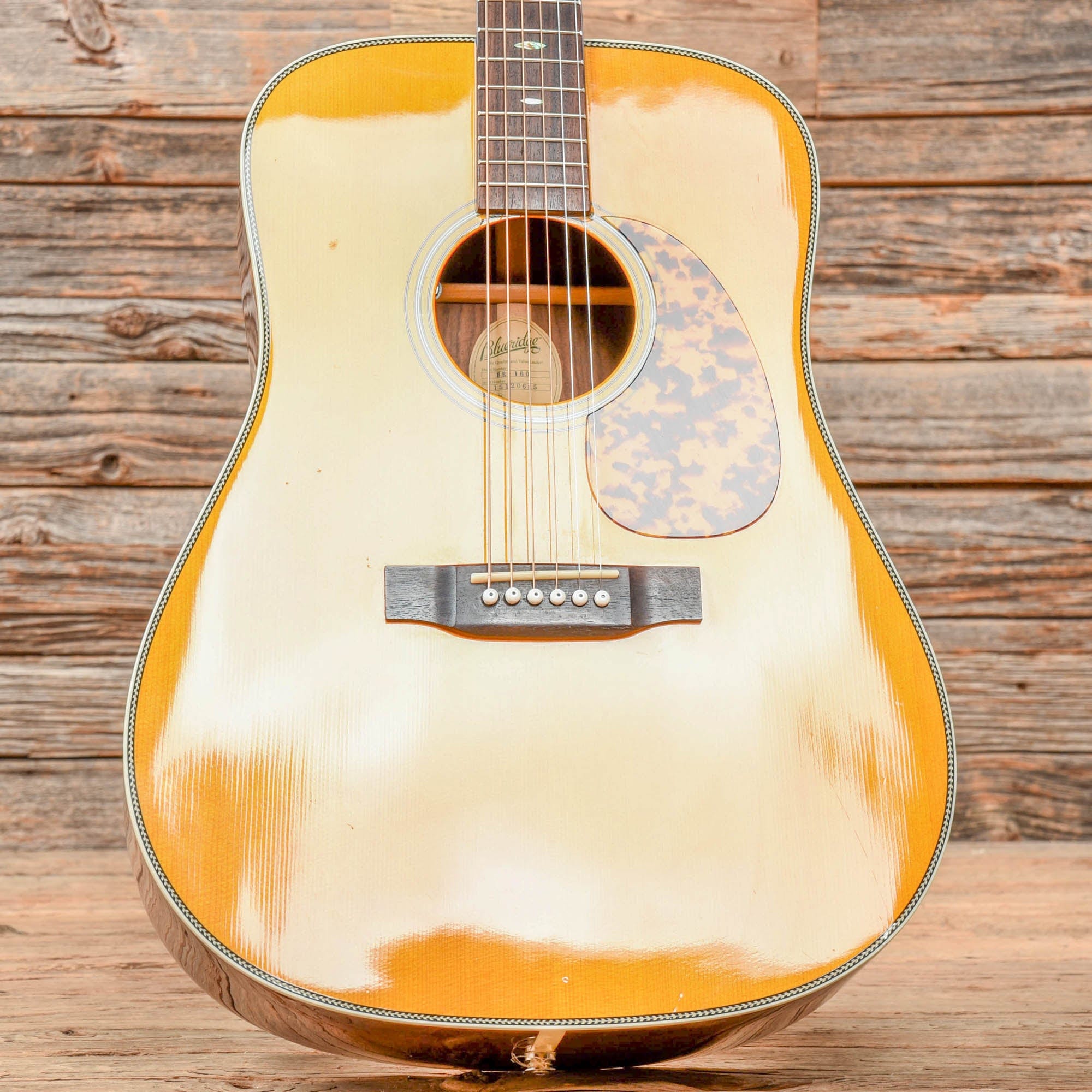 Blueridge BR-160 Natural Acoustic Guitars / Dreadnought