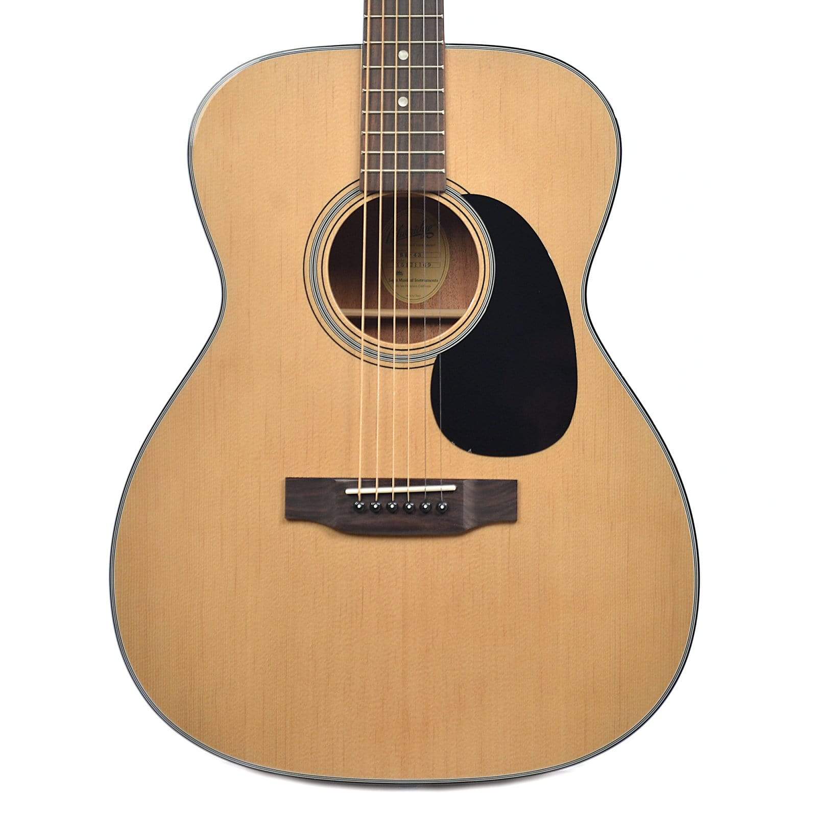 Blueridge BR-43 Contemporary 000 Sitka Spruce/Mahogany Natural Acoustic Guitars / OM and Auditorium
