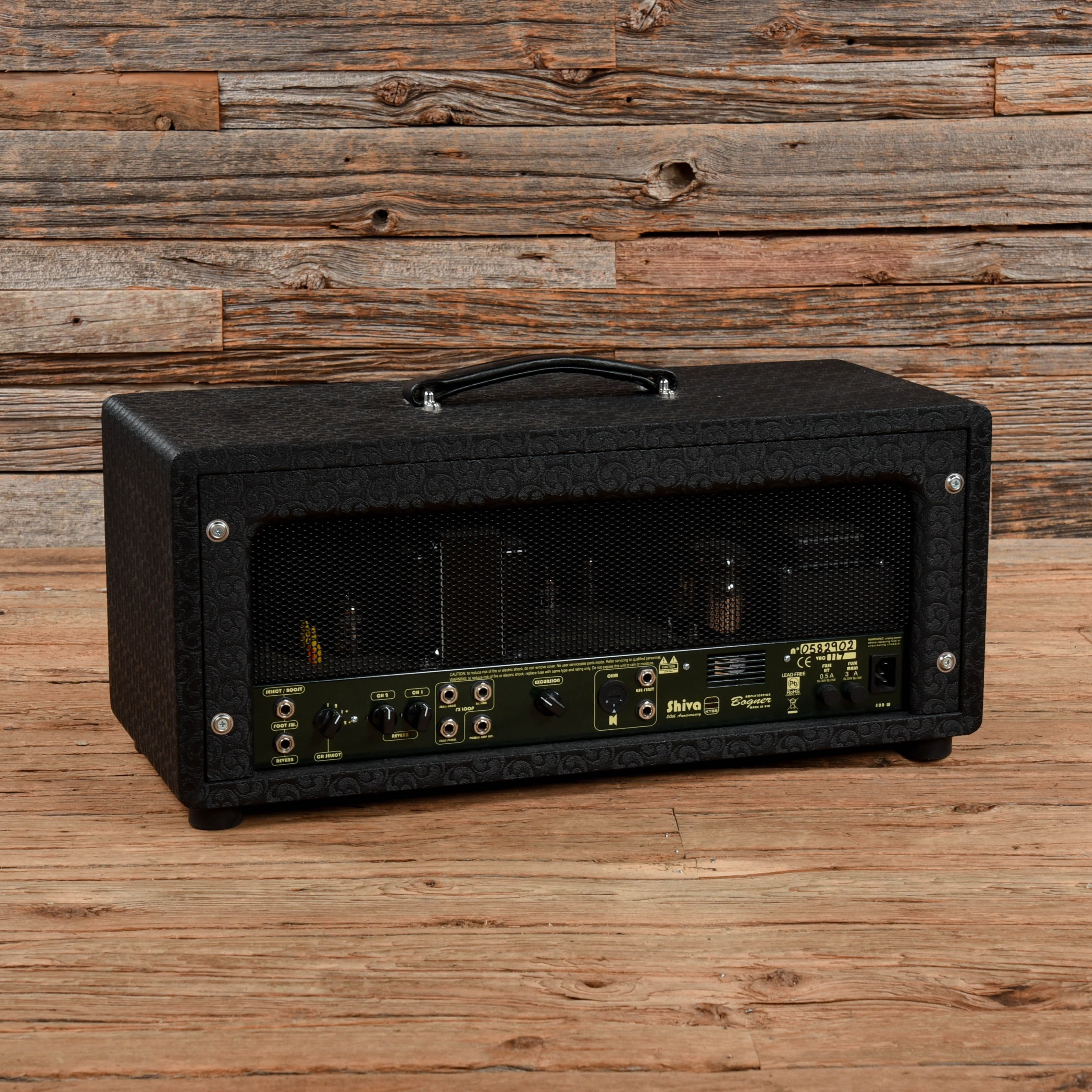 Bogner Shiva 20th Anniversary KT88 90-Watt Head Amps / Guitar Cabinets