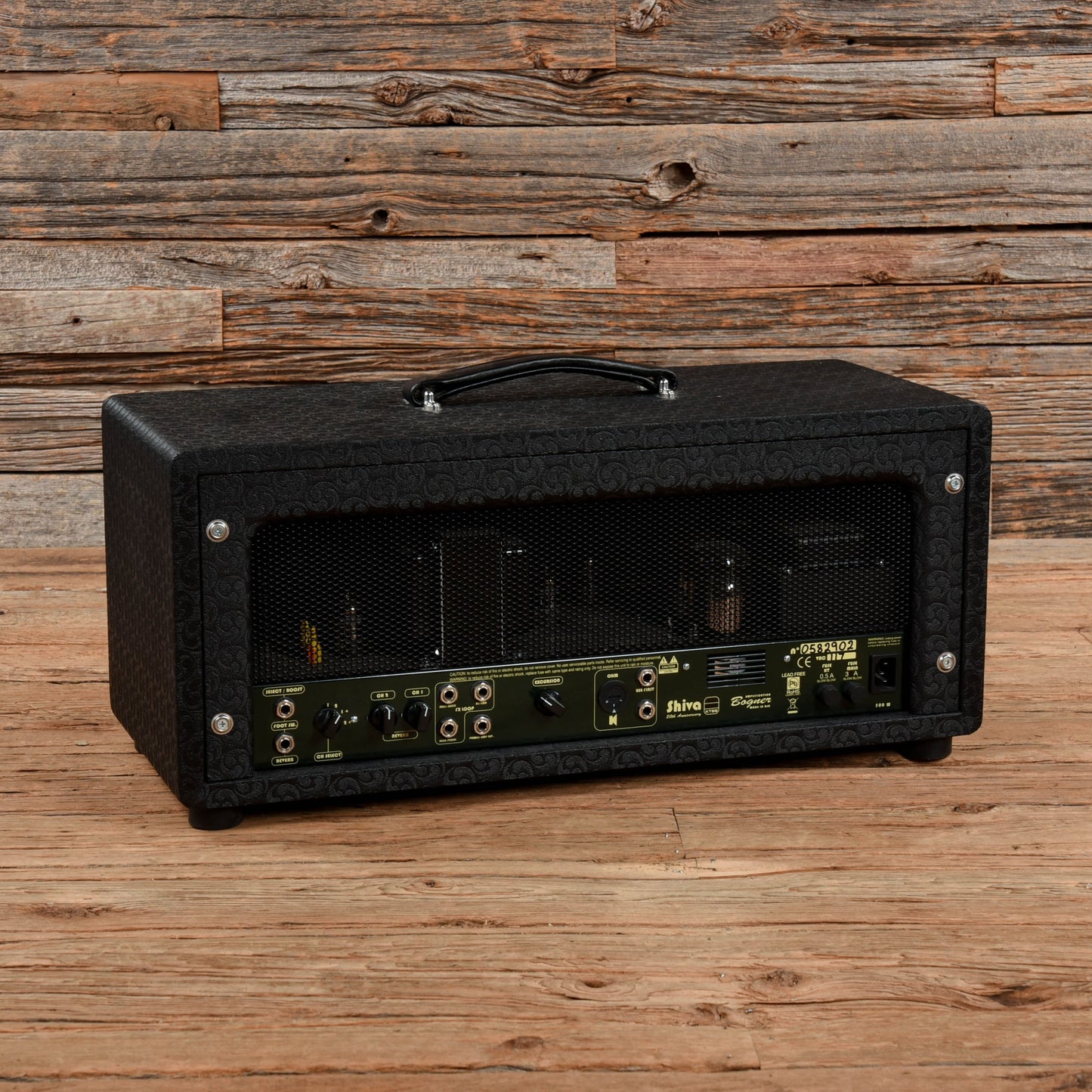 Bogner Shiva 20th Anniversary KT88 90-Watt Head Amps / Guitar Cabinets