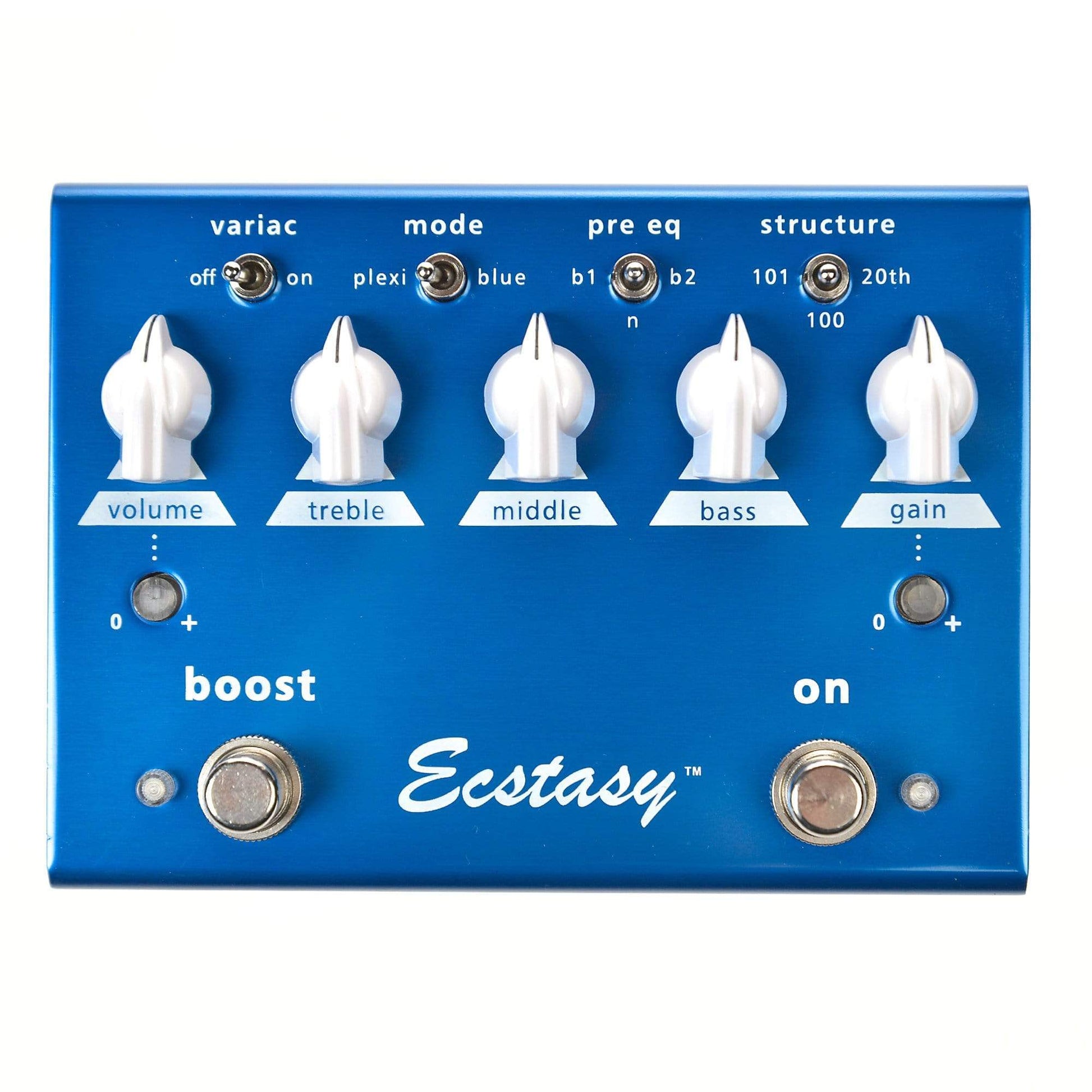 Bogner Ecstasy Blue Overdrive Pedal Effects and Pedals / Overdrive and Boost