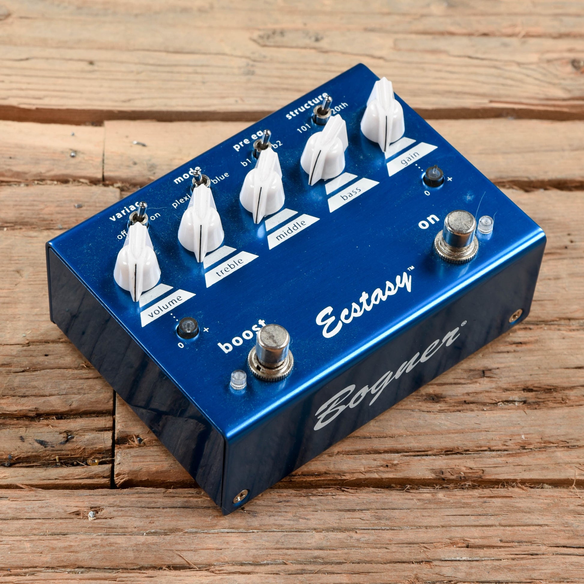 Bogner Ecstasy Overdrive Blue – Chicago Music Exchange