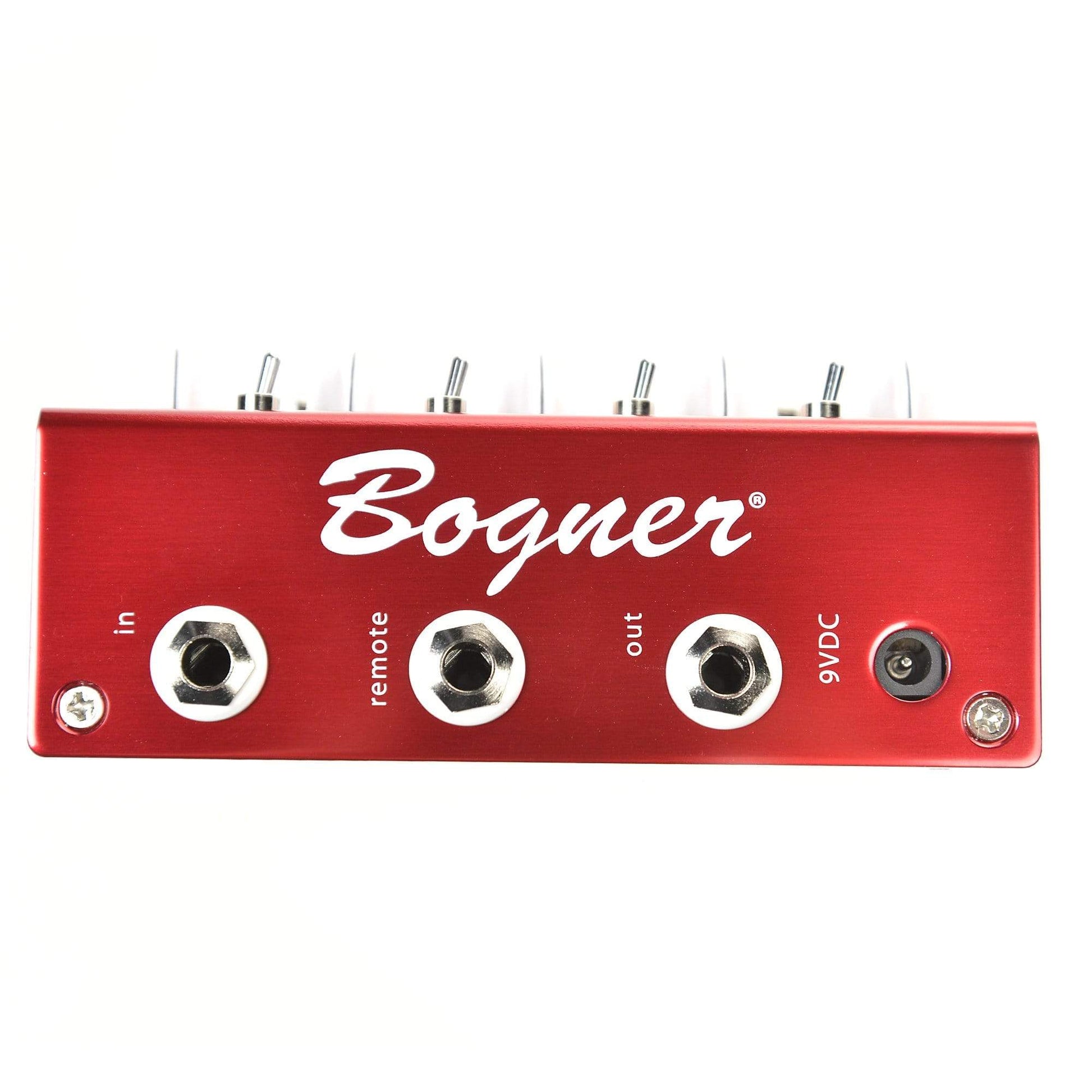 bogner red pedal Bogner Ecstasy Red Overdrive Pedal