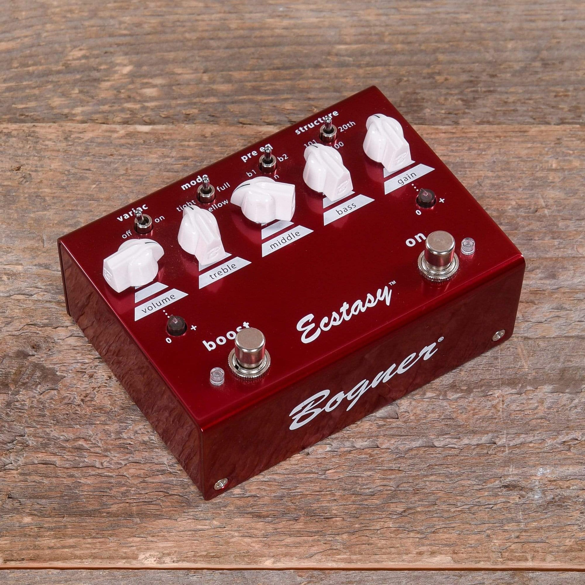 bogner ecstasy red pedal Bogner Ecstasy Red Overdrive Pedal – Chicago Music Exchange