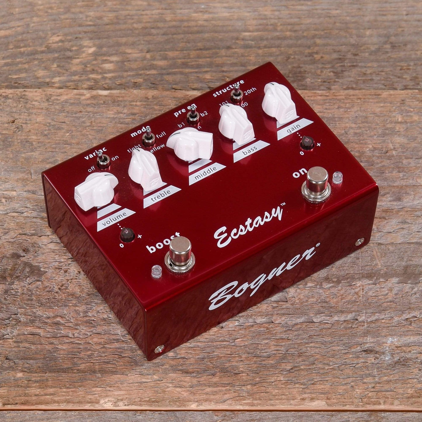 Bogner Ecstasy Red Overdrive Pedal Effects and Pedals / Overdrive and Boost