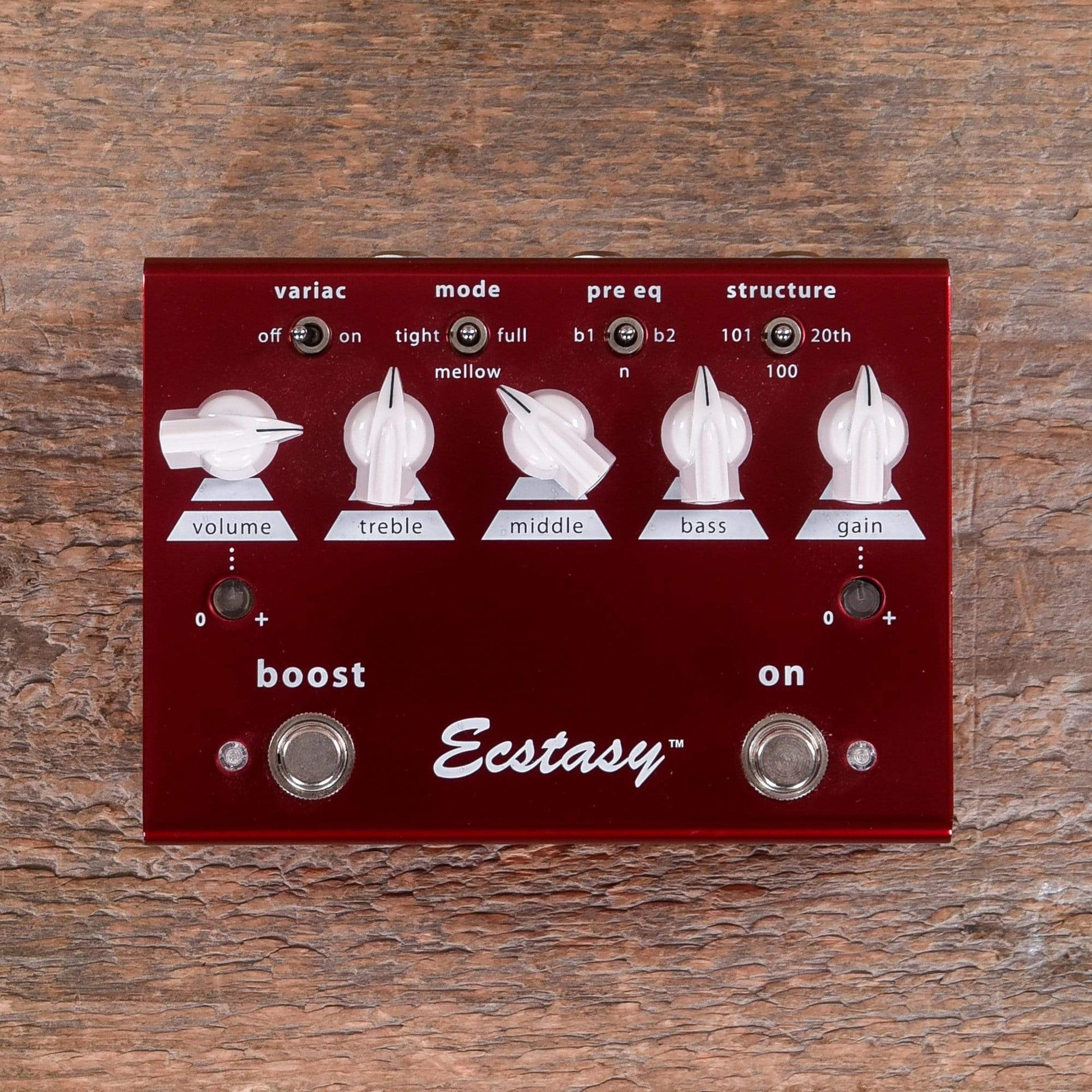 bogner overdrive pedal Bogner Ecstasy Red Overdrive Pedal – Chicago Music Exchange