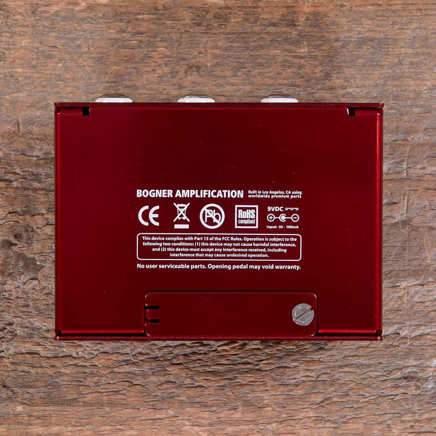 Bogner Ecstasy Red Overdrive Pedal Effects and Pedals / Overdrive and Boost